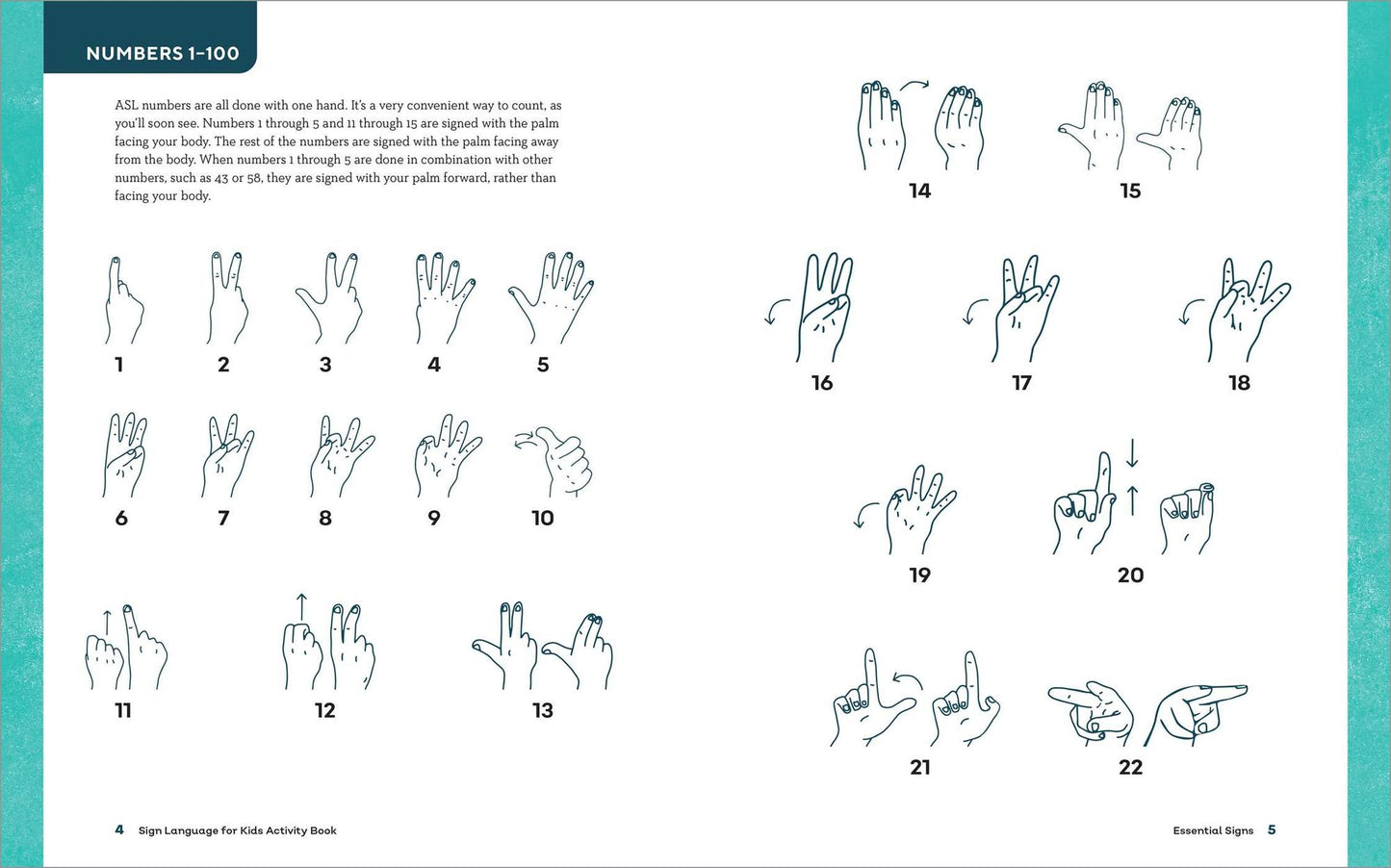 Sign Language for Kids Activity Book: 50 Fun Games and Activities to Start Signing