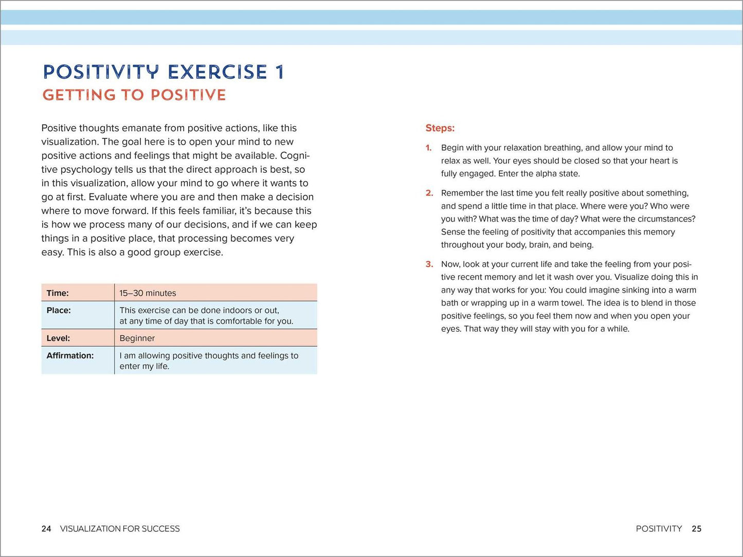 Visualization for Success: 75 Psychological Empowerment Exercises to Get What You Want in Life