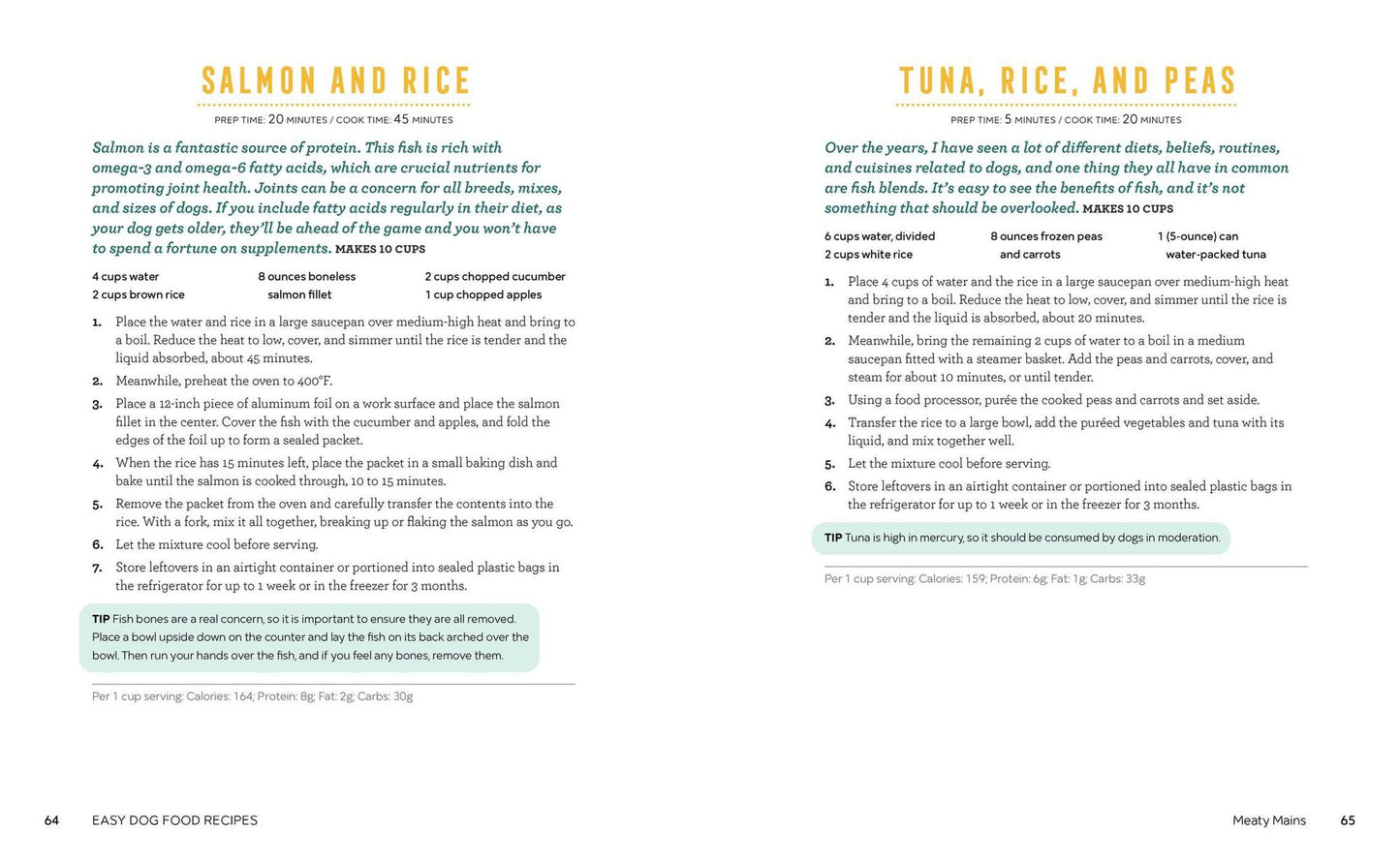 Easy Dog Food Recipes: 60 Healthy Dishes to Feed Your Pet Safely