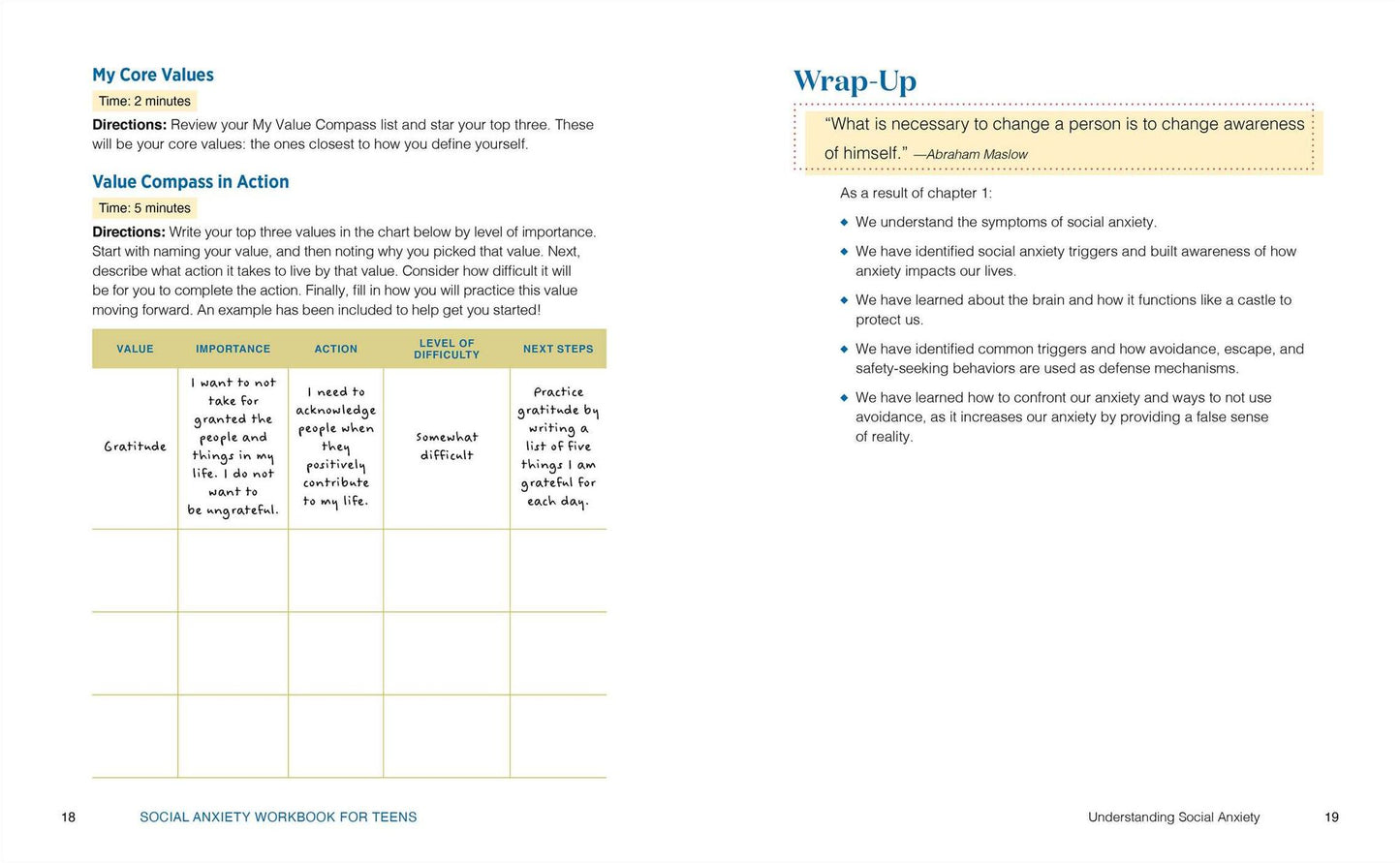 Social Anxiety Workbook for Teens: 10-Minute Methods to Reduce Stress and Gain Confidence
