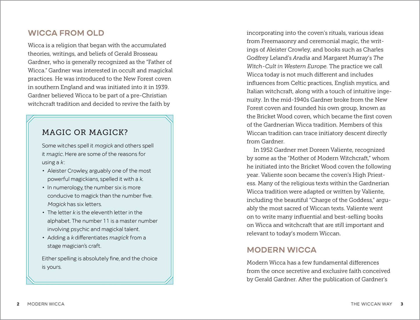 Modern Wicca: Beliefs and Traditions for Contemporary Life
