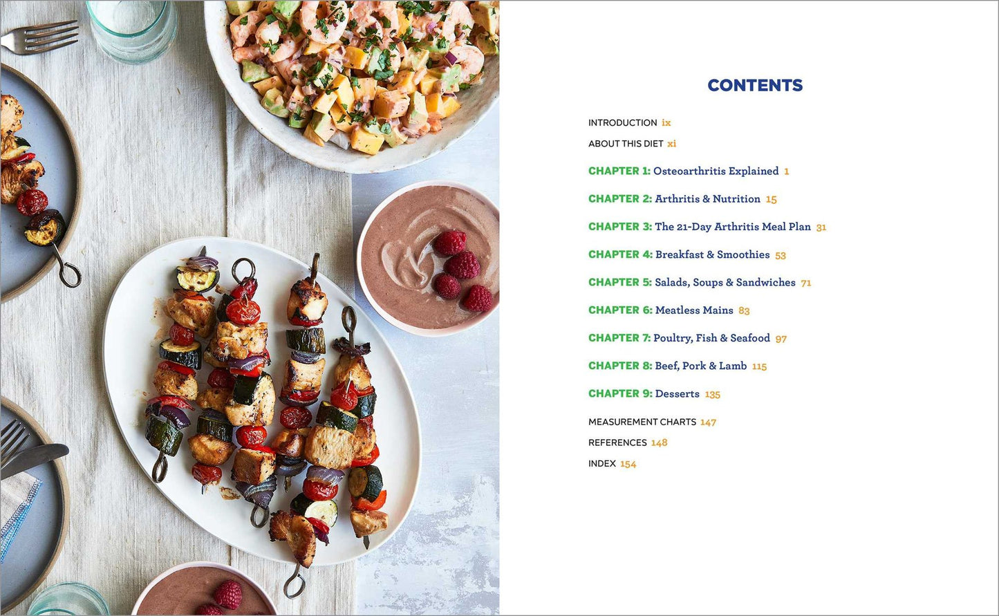 21-Day Arthritis Diet Plan: Nutrition Guide and Recipes to Fight Osteoarthritis Pain and Inflammation