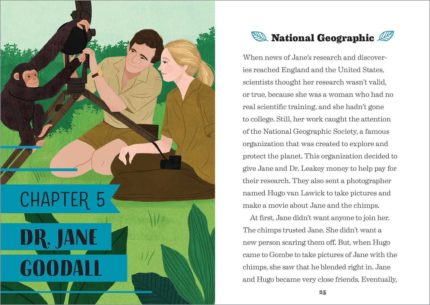 The Story of Jane Goodall: An Inspiring Biography for Young Readers