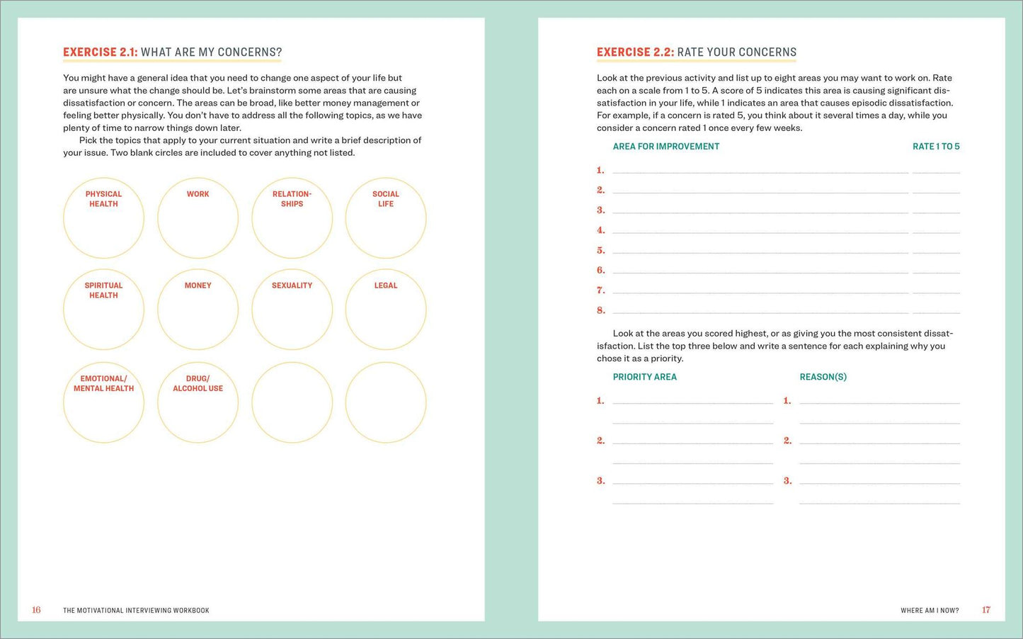 The Motivational Interviewing Workbook: Exercises to Decide What You Want and How to Get There