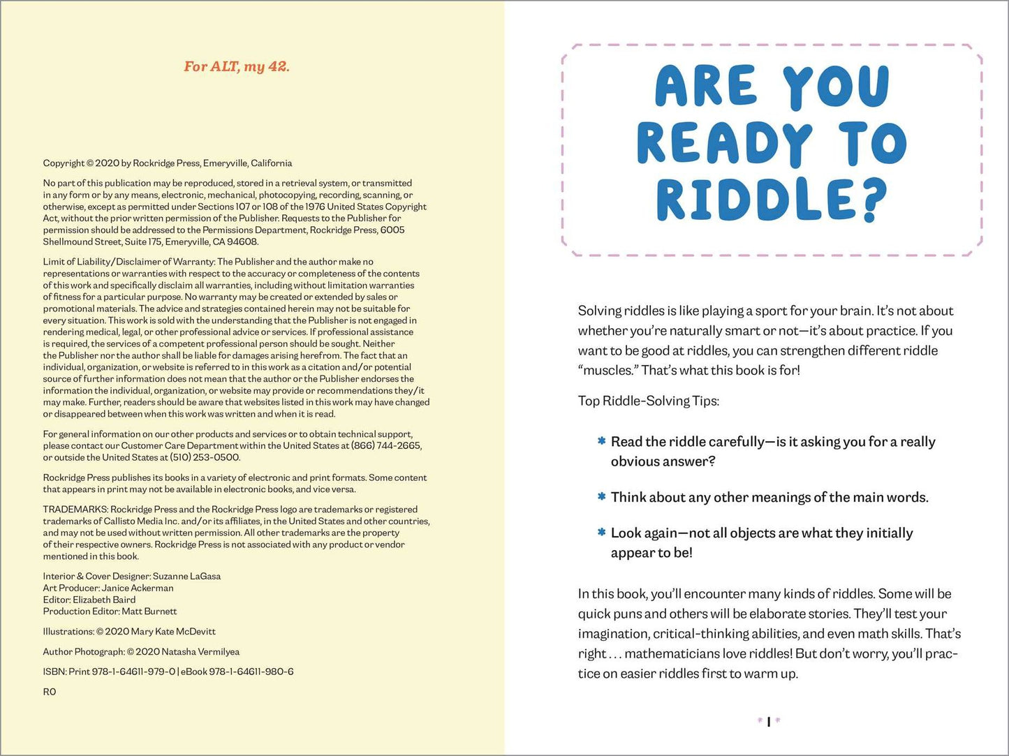 The Challenging Riddle Book for Kids: Fun Brain-Busters for Ages 9-12