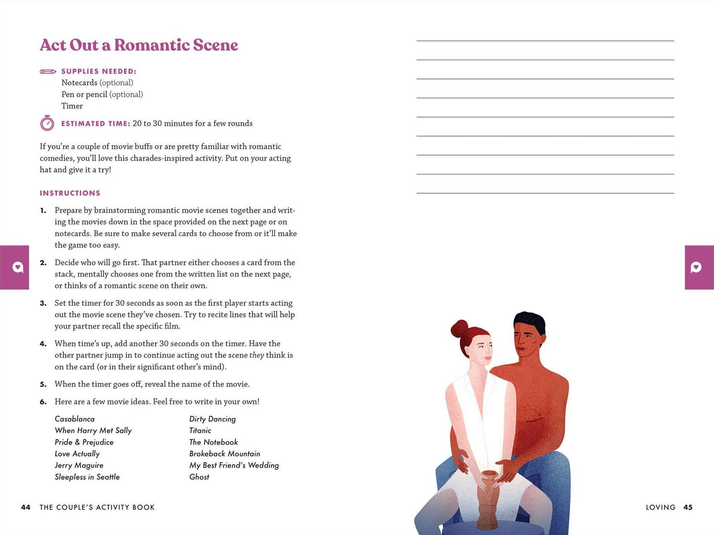 The Couple's Activity Book: 70 Interactive Games to Strengthen Your Relationship