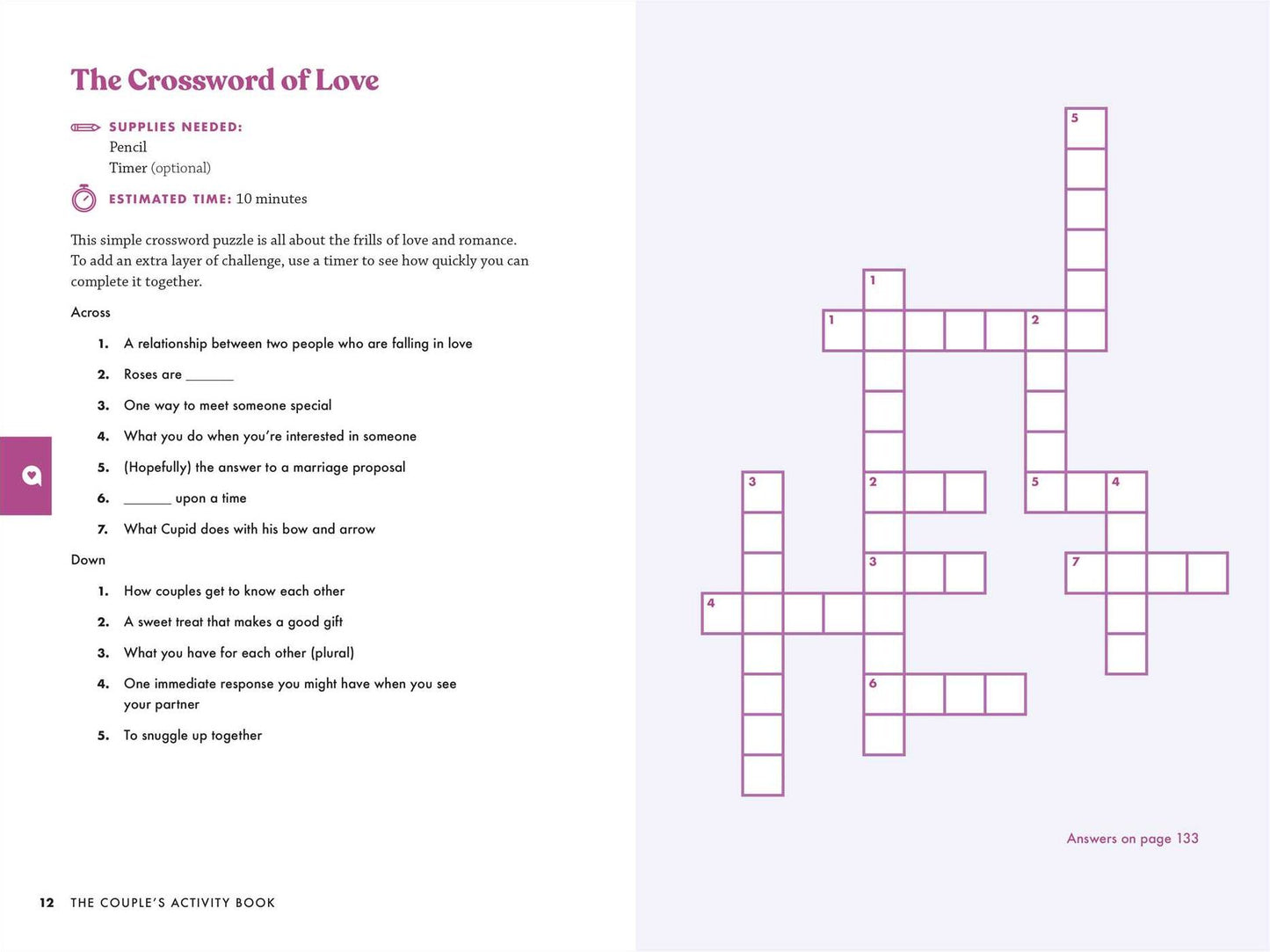 The Couple's Activity Book: 70 Interactive Games to Strengthen Your Relationship