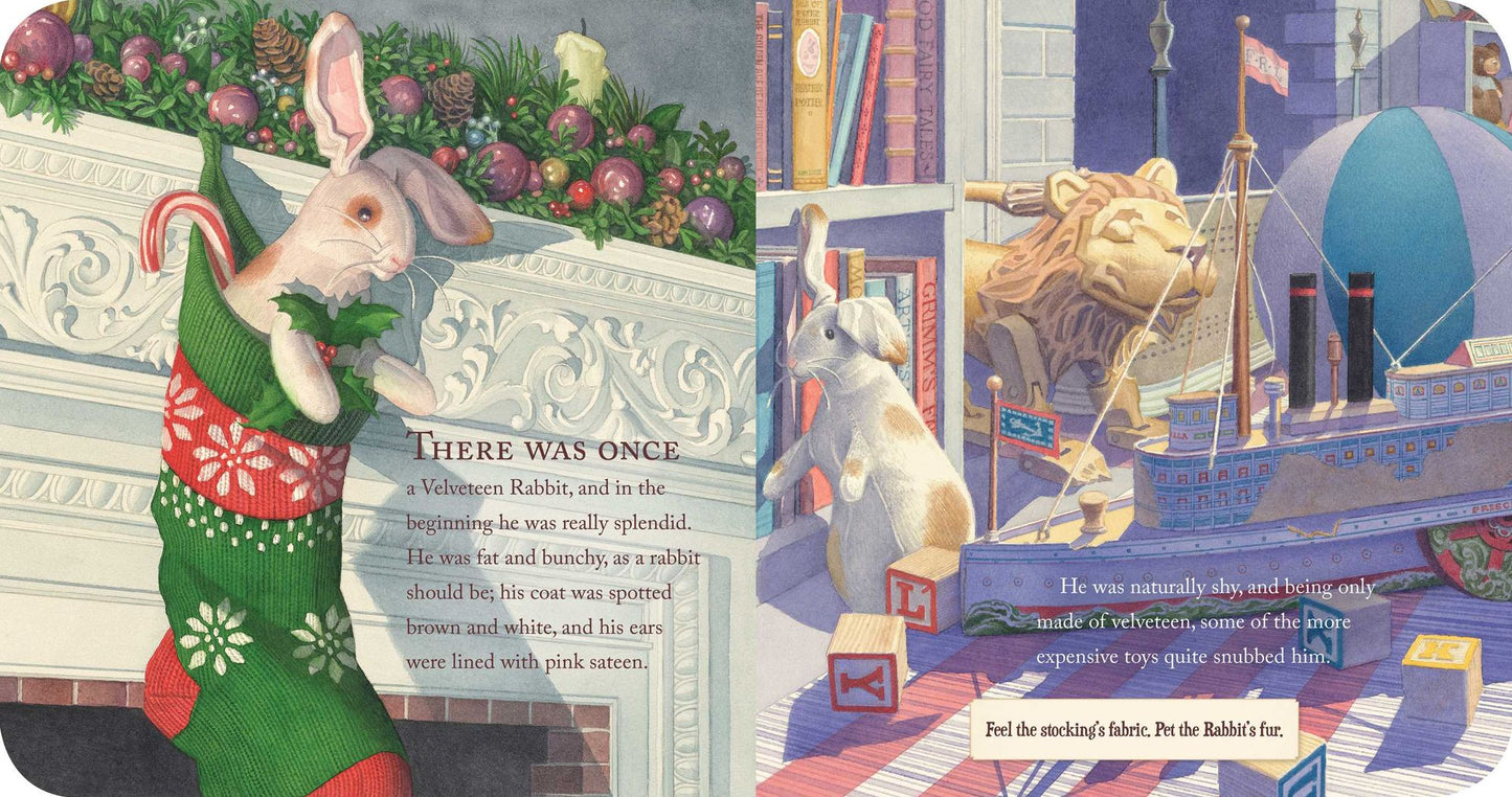The Velveteen Rabbit Touch and Feel Board Book: The Classic Edition