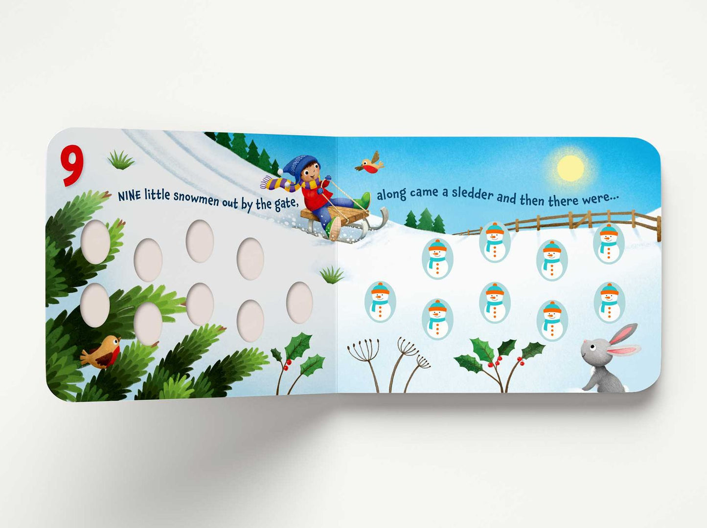Ten Little Snowmen: A Magical Counting Storybook