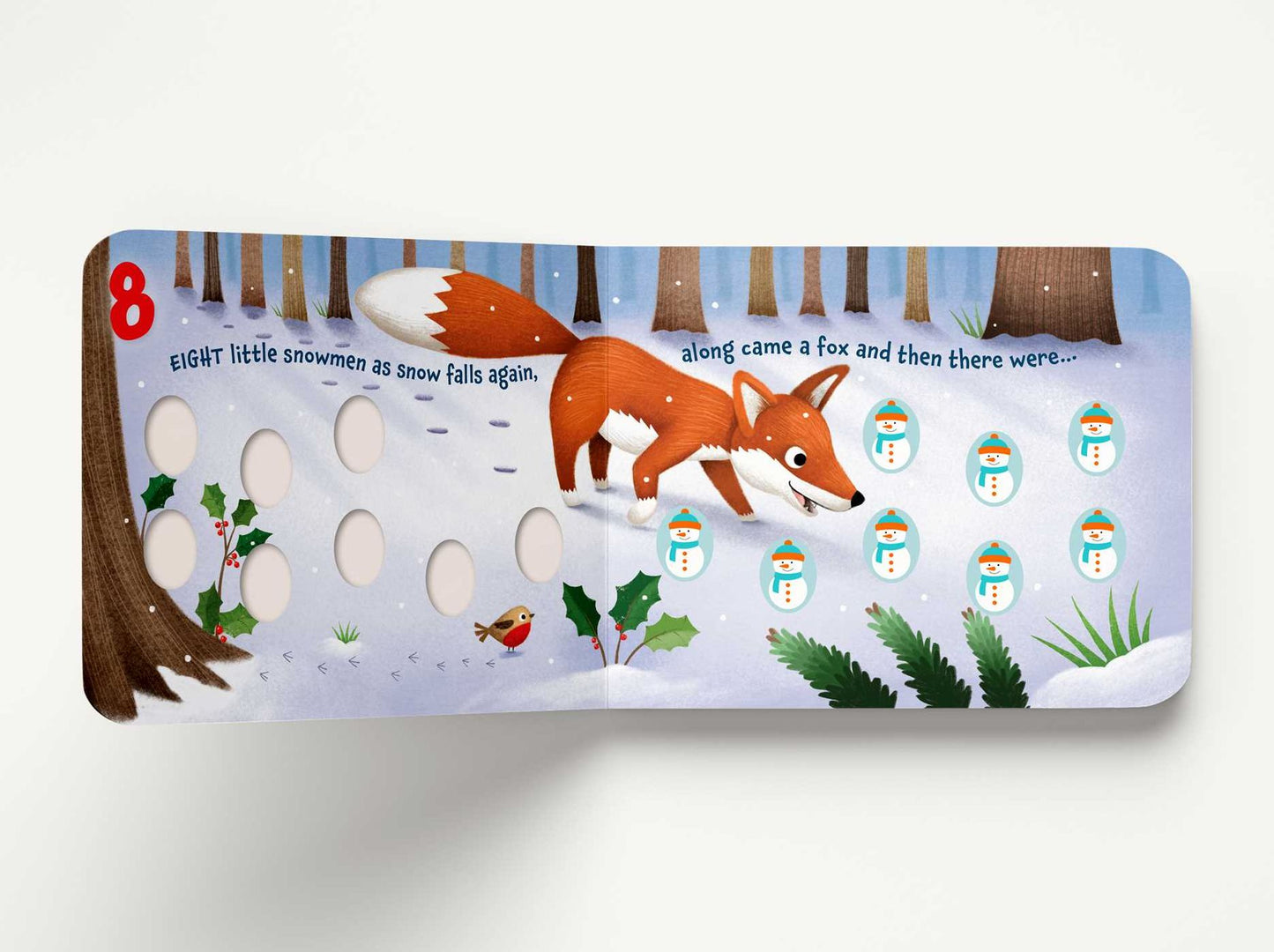 Ten Little Snowmen: A Magical Counting Storybook