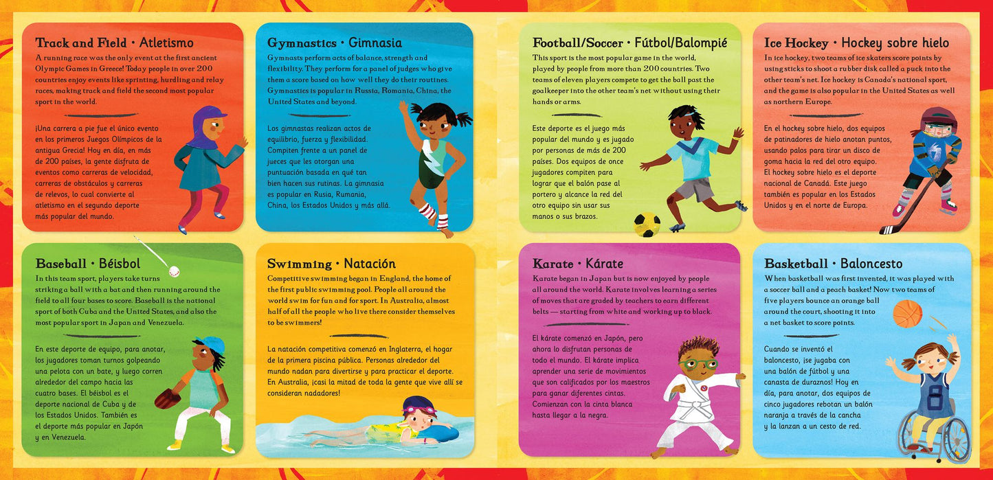 Ready, Set, Go! Sports of All Sorts / Â¡En sus marcas, listos, fuera! Deportes de todo tipo
