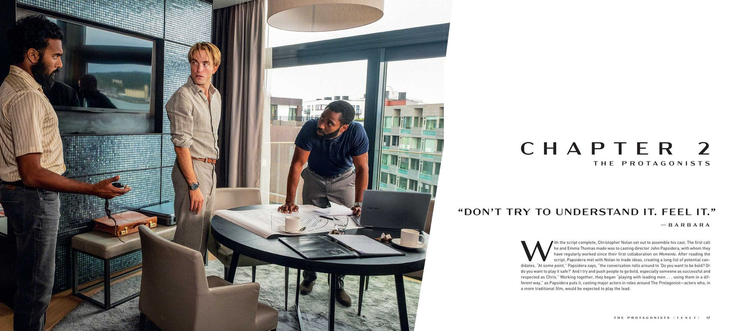 The Secrets of Tenet: Inside Christopher Nolan's Quantum Cold War, Foreword by John David Washington, backword by Kenneth Branagh (Tenet Movie, Making of Tenet, Movie Books, Coffee Table Art Books)