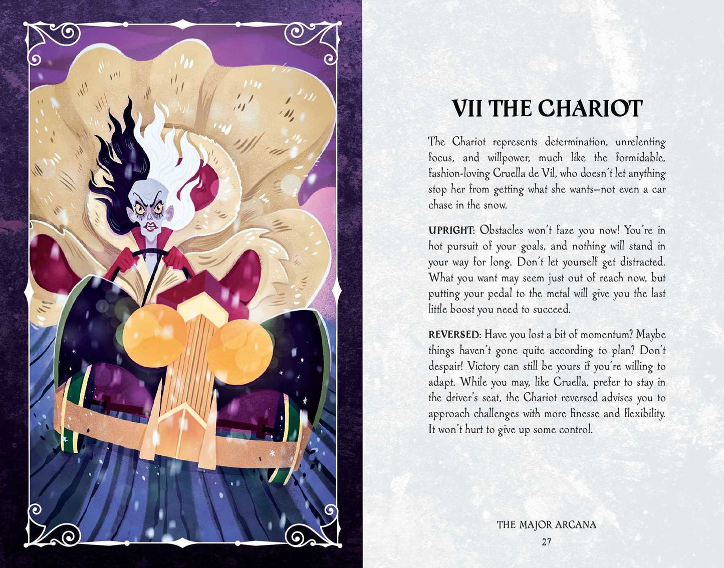 Disney Villains Tarot Deck and Guidebook Movie Tarot Deck Pop Culture Tarot