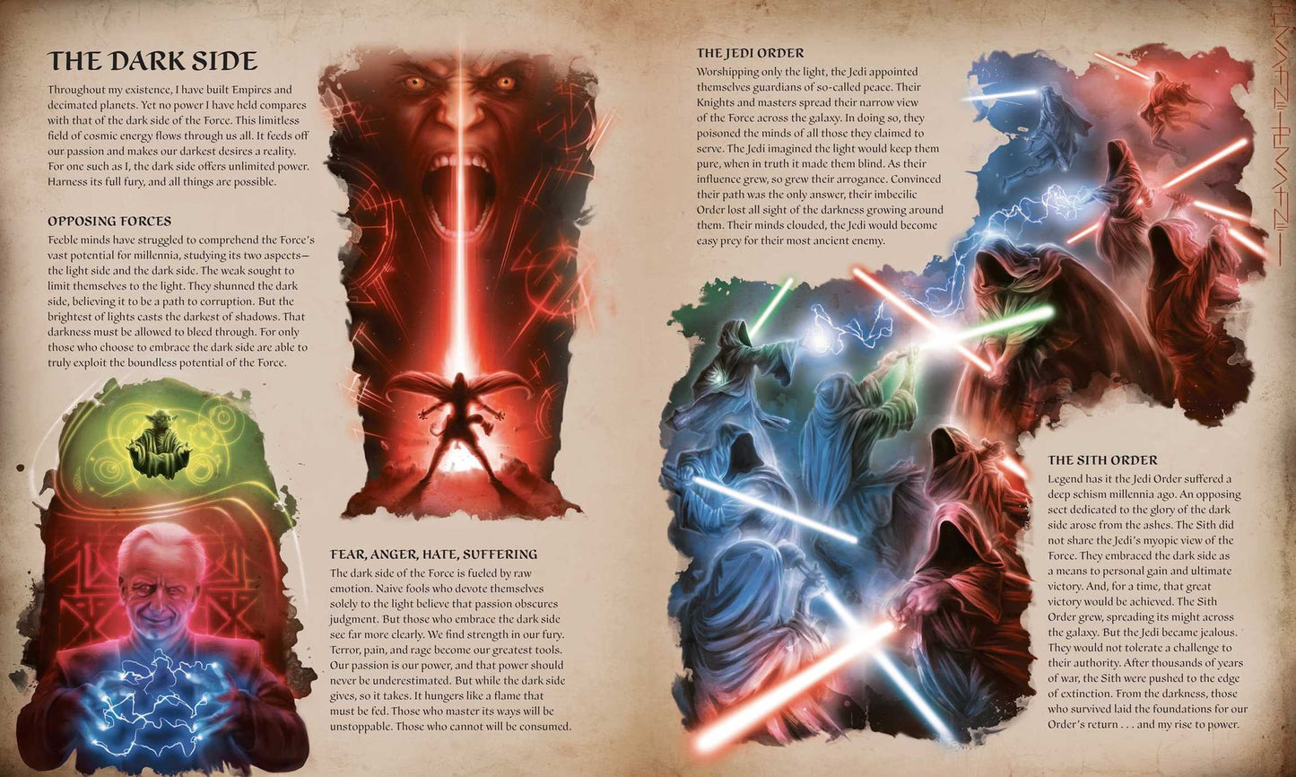 Star Wars: The Secrets of the Sith: Dark Side Knowledge from the Skywalker Saga, The Clone Wars, Star Wars Rebels, and More (Children's Book, Star Wars Gift)
