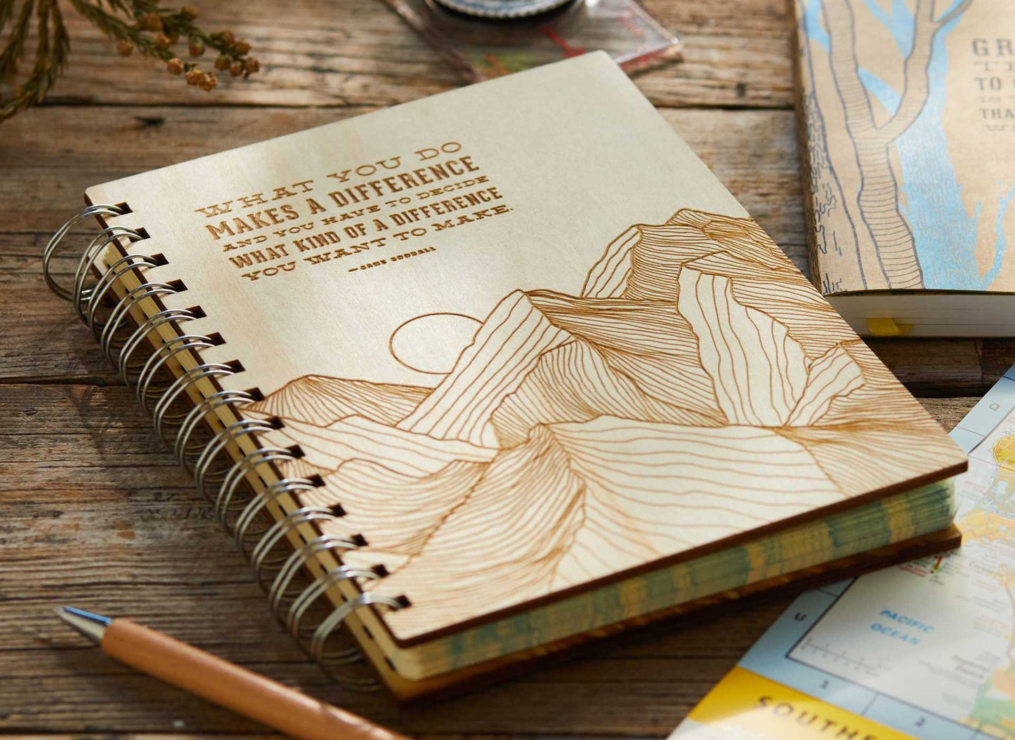 Conservation Wooden Journal