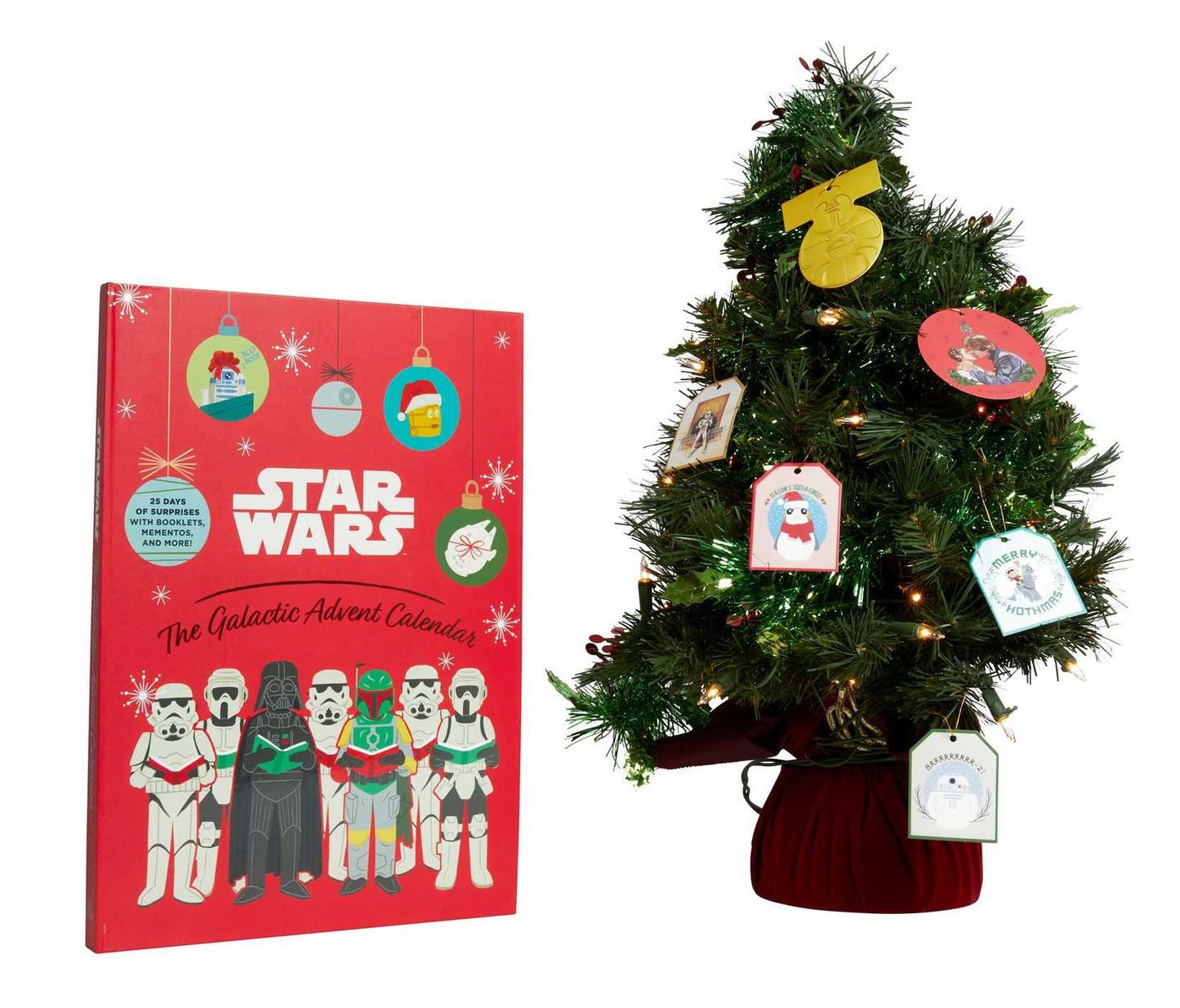 Star Wars: The Galactic Advent Calendar: 25 Days of Surprises with Booklets, Trinkets, and More! (Official Star Wars 2021 Advent Calendar, Countdown to Christmas)