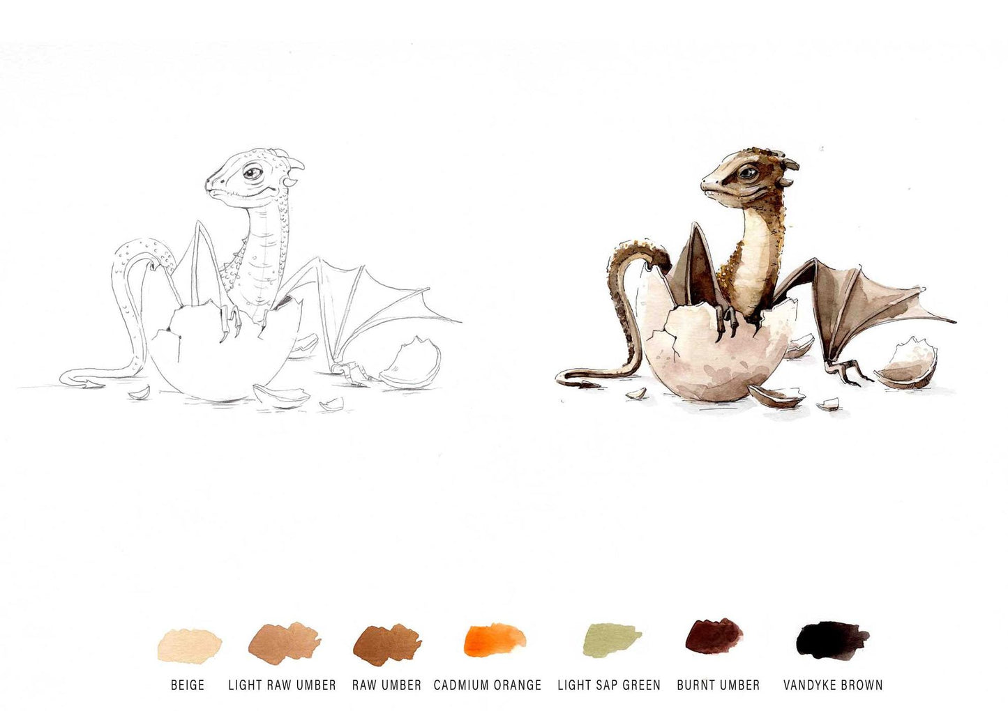 Harry Potter: Watercolor Magic: Flora & Fauna