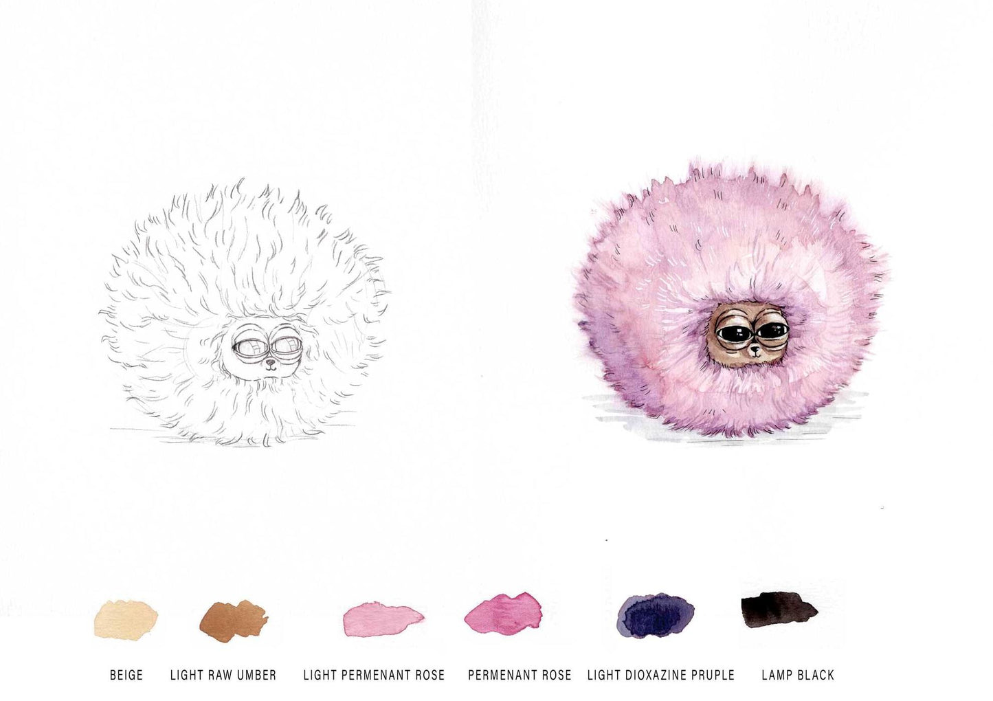 Harry Potter: Watercolor Magic: Flora & Fauna
