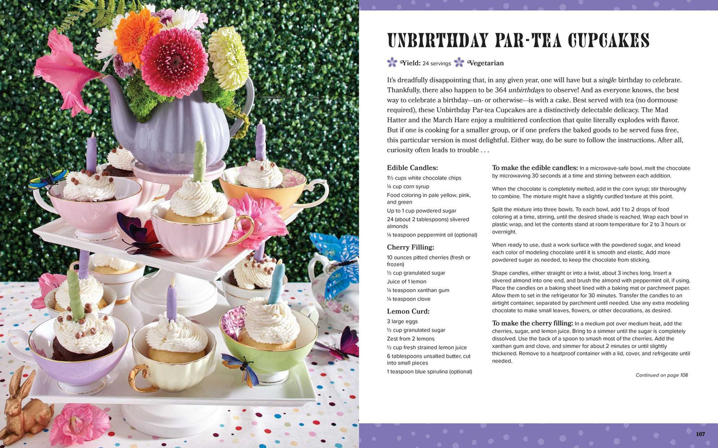 Alice in Wonderland: The Official Cookbook