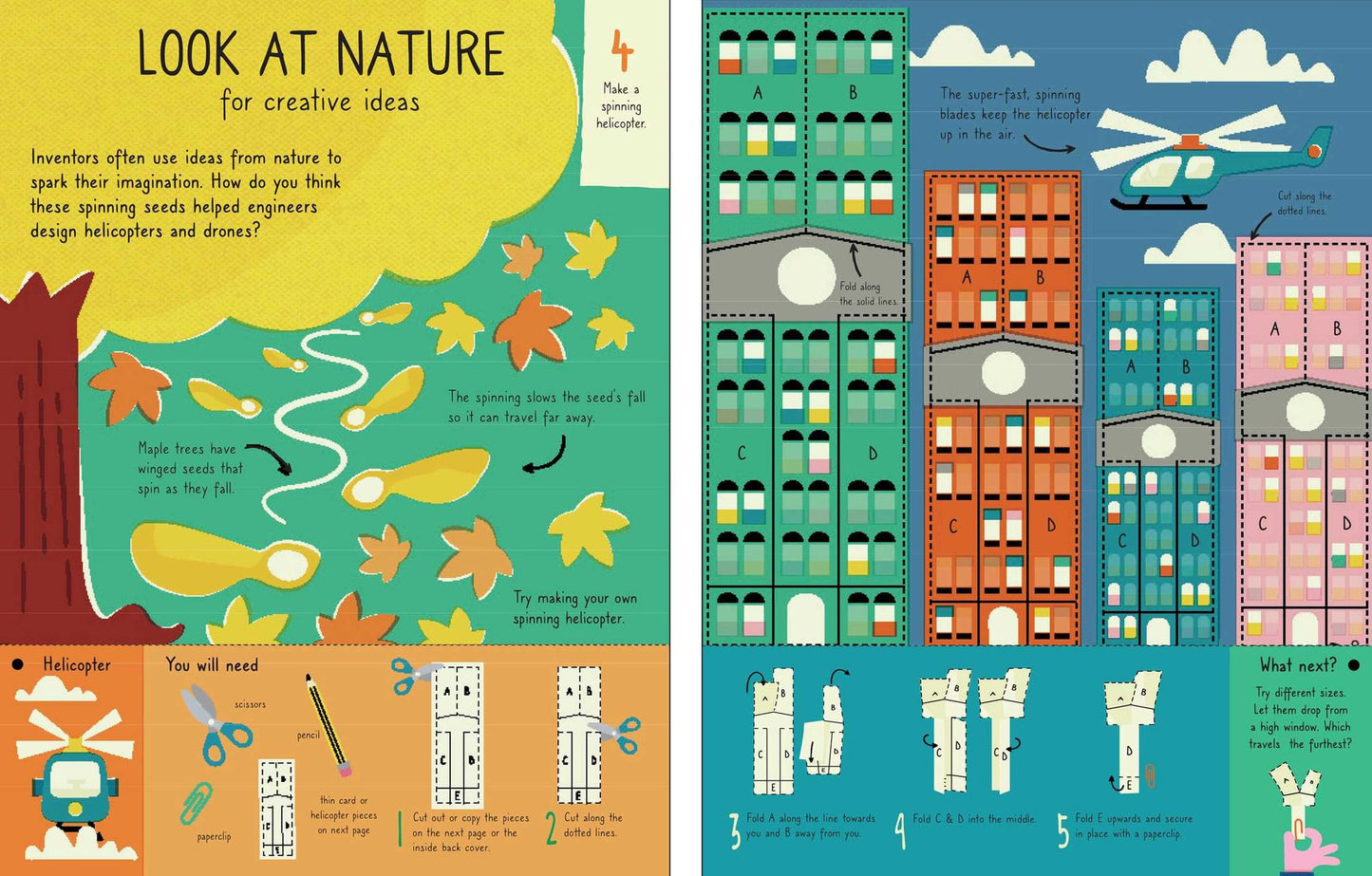 The Extraordinary Book that Invents Itself: (Kid's Activity Books, STEM Books for Kids. STEAM Books)