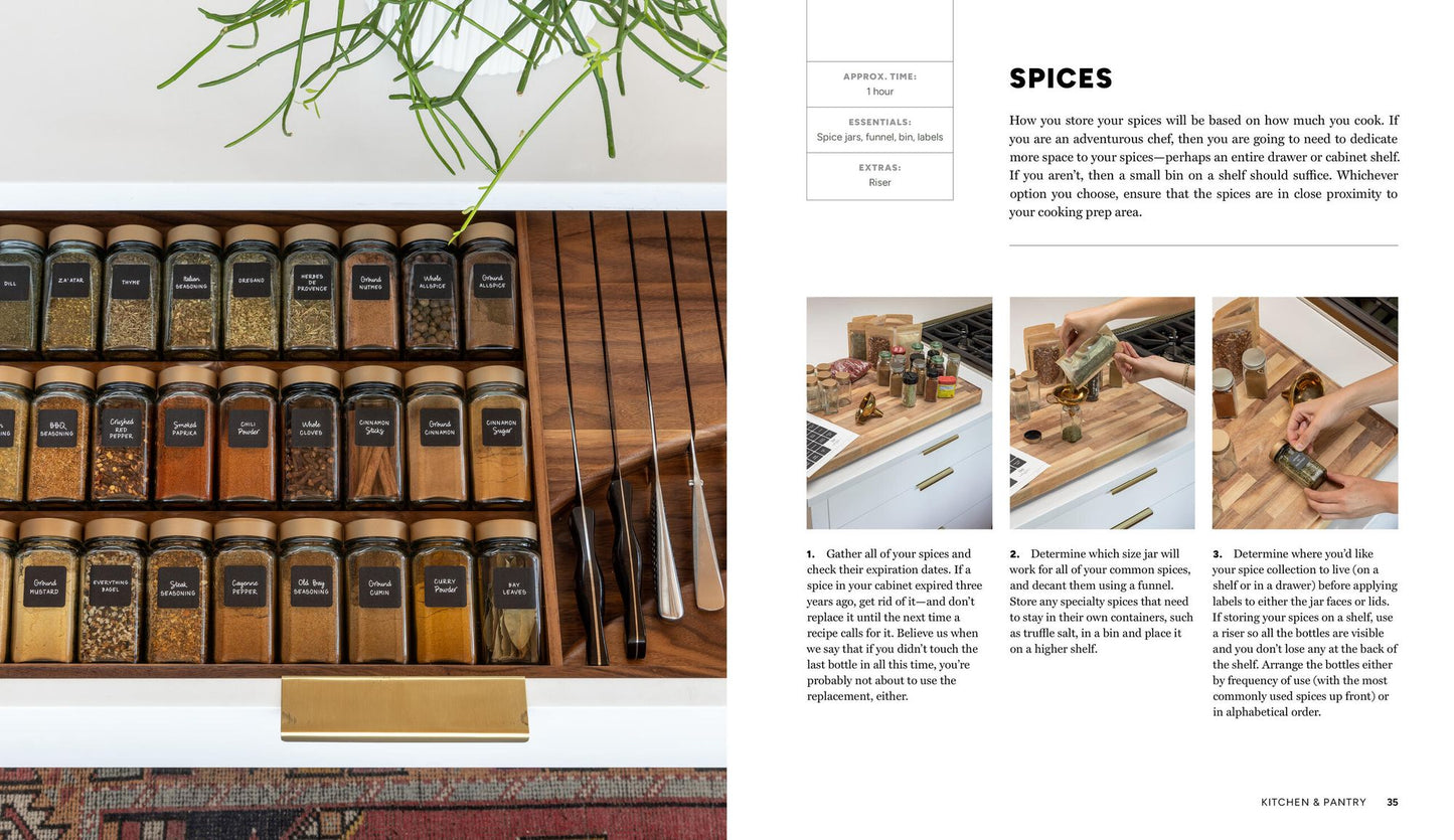 The NEAT Method Organizing Recipe Book: 70 Simple Projects to Take Your Home from Chaos to Composed