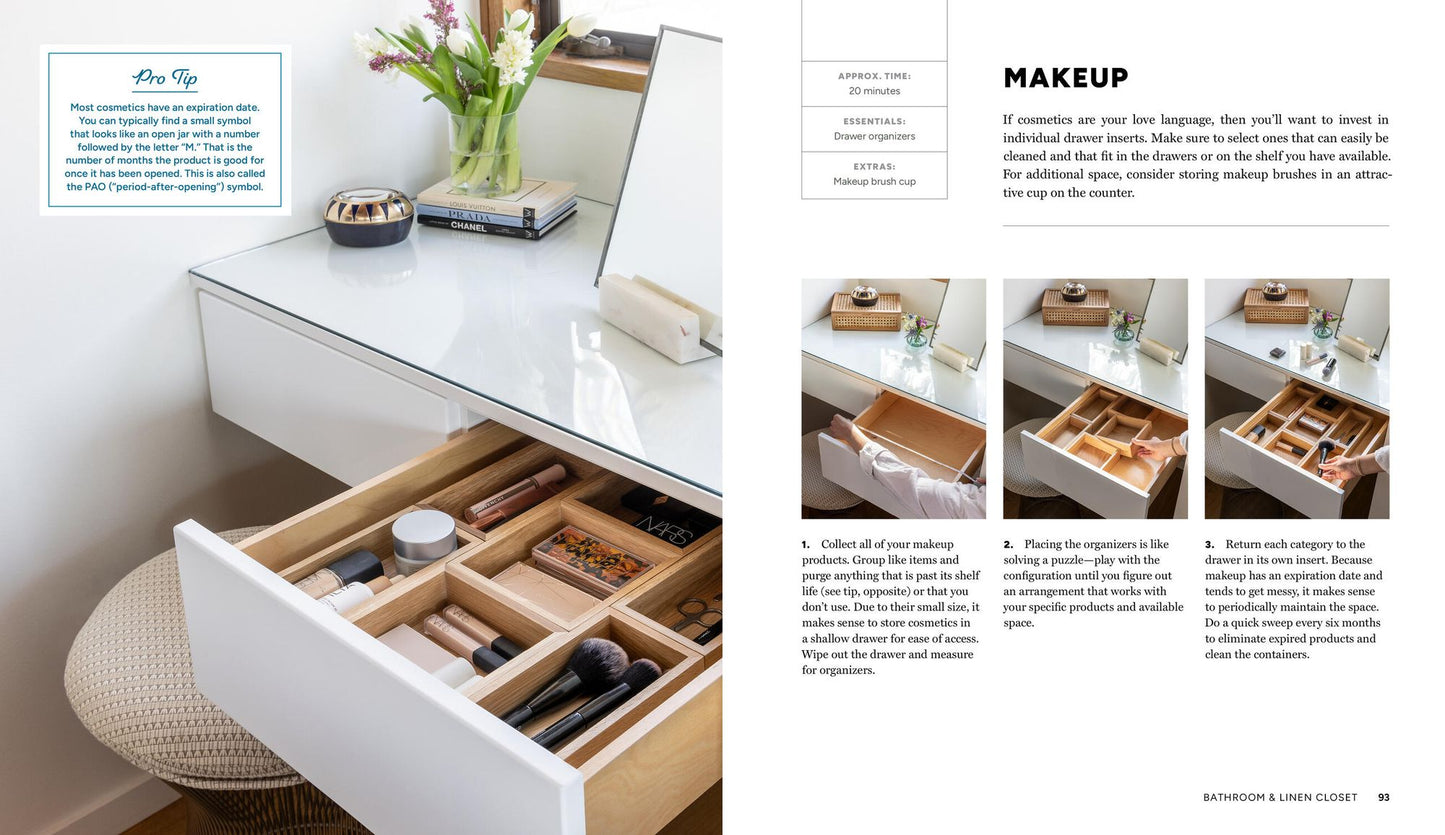 The NEAT Method Organizing Recipe Book: 70 Simple Projects to Take Your Home from Chaos to Composed