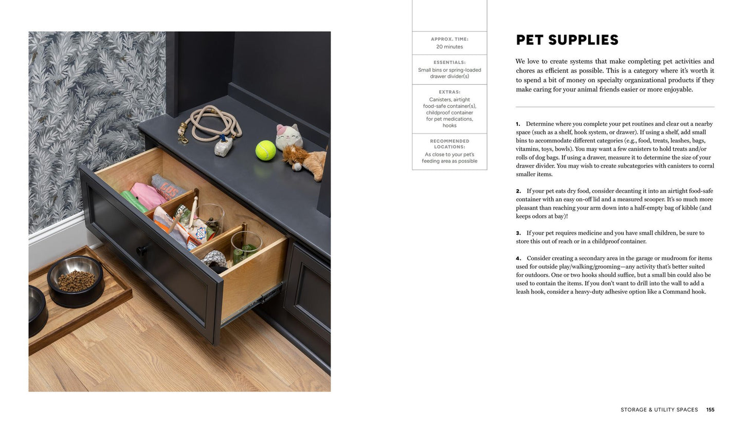 The NEAT Method Organizing Recipe Book: 70 Simple Projects to Take Your Home from Chaos to Composed