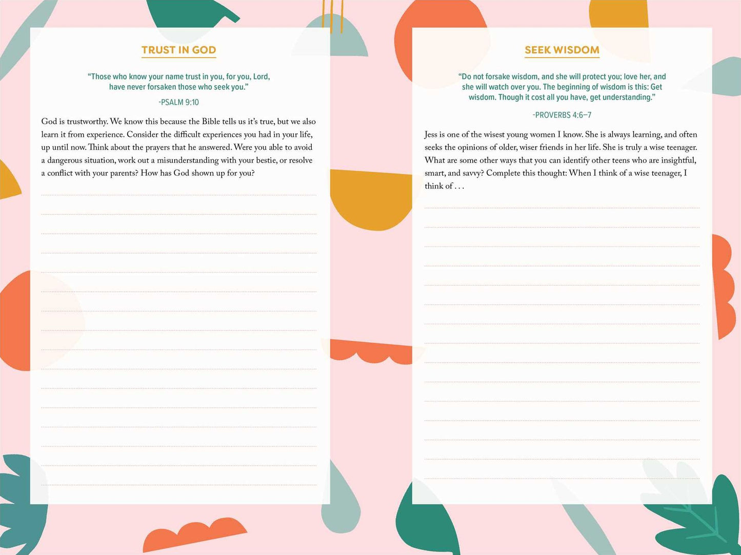Live in Light Journal: Inspirational Prompts for Christian Teen Girls