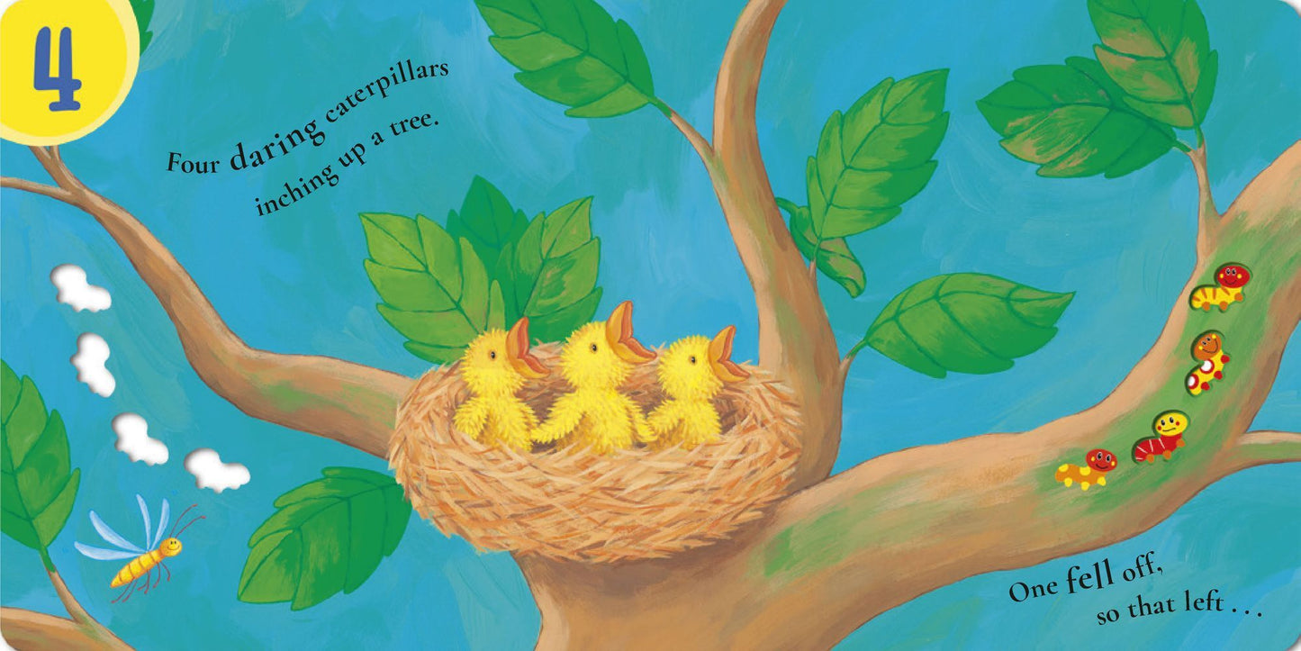 Ten Wriggly Wiggly Caterpillars: Colorful Counting Crunching Fun!