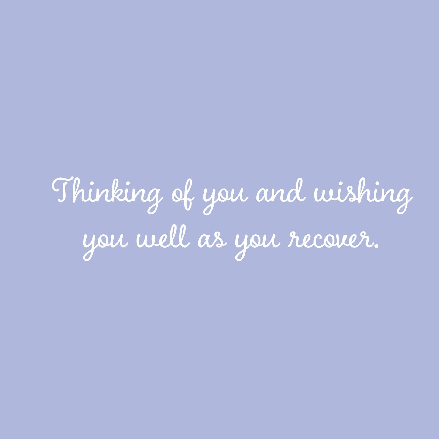 Greeting Card Get Well Teapot
