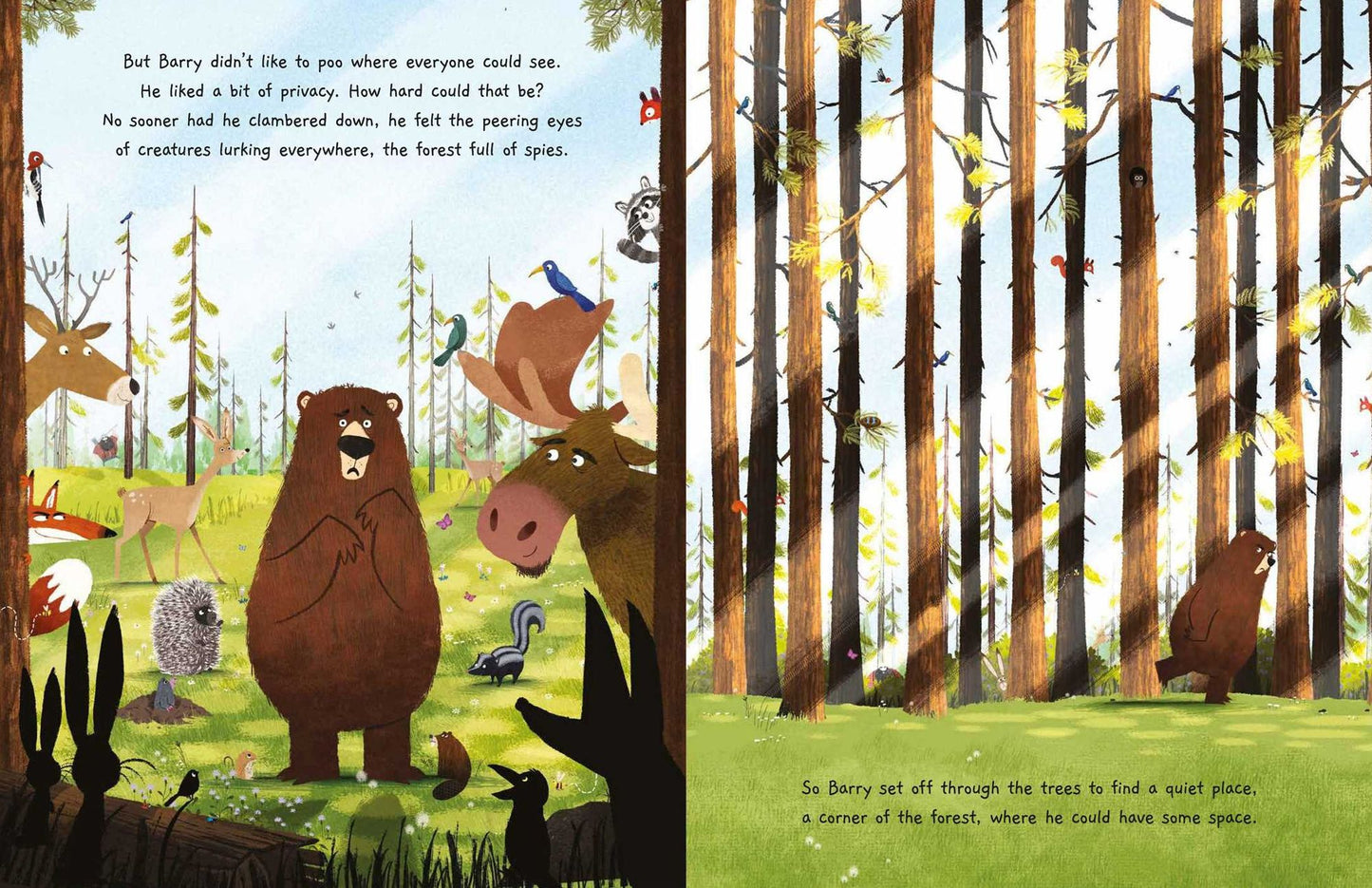 Does a Bear Poo in the Woods?