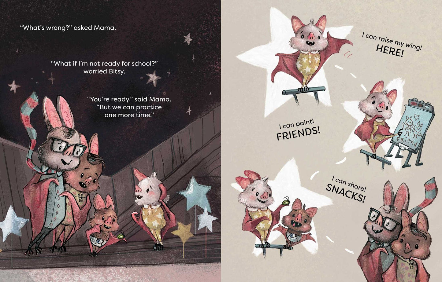 Bitsy Bat, School Star