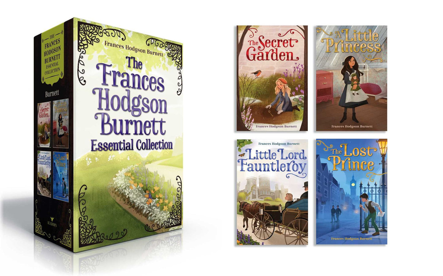 The Frances Hodgson Burnett Essential Collection (Boxed Set): The Secret Garden; A Little Princess; Little Lord Fauntleroy; The Lost Prince