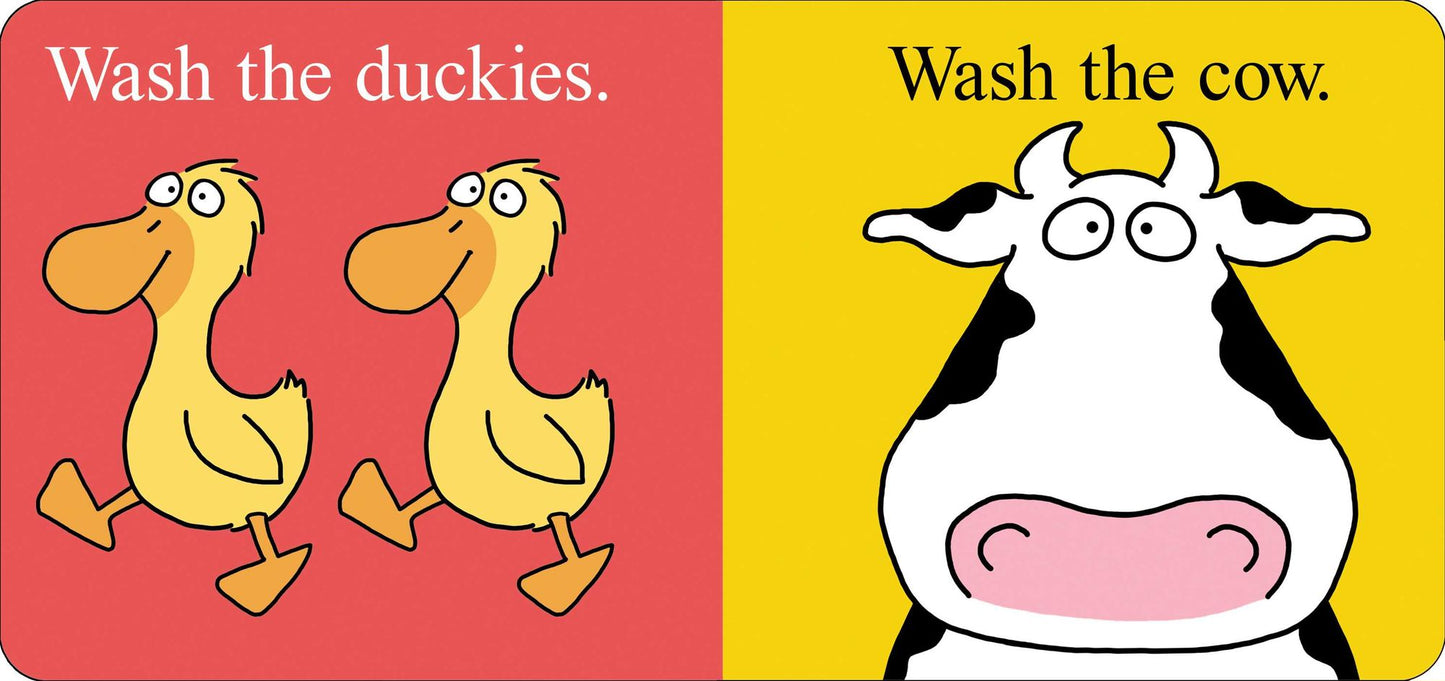 Barnyard Bath!
