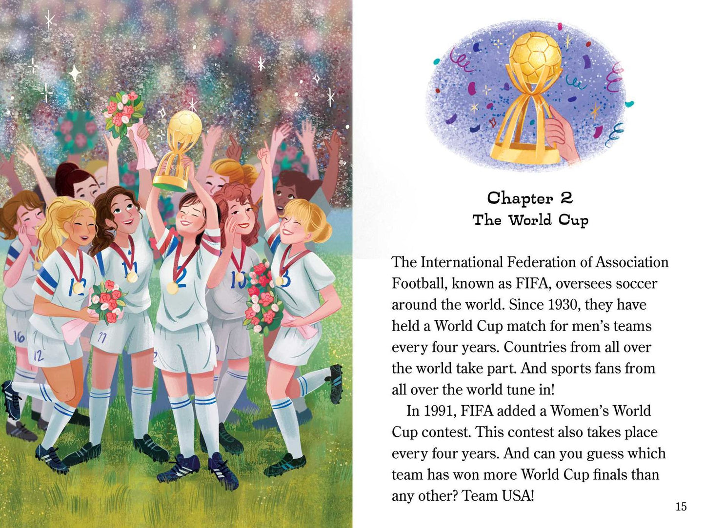 Squad Goals: The Unstoppable Women of the Us Women's National Soccer Team (Ready-To-Read Level 3)