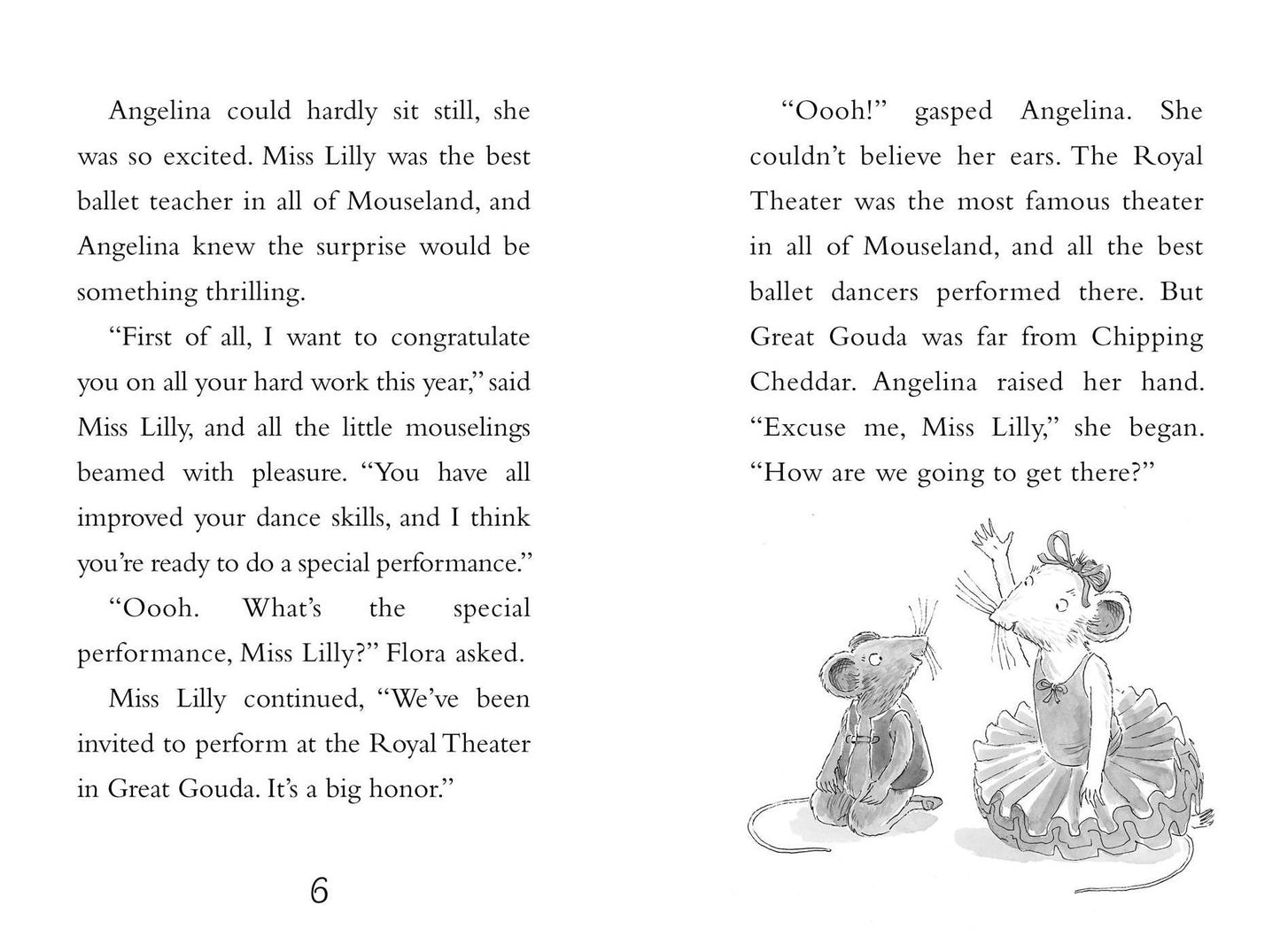 Angelina Ballerina's Ballet Tour