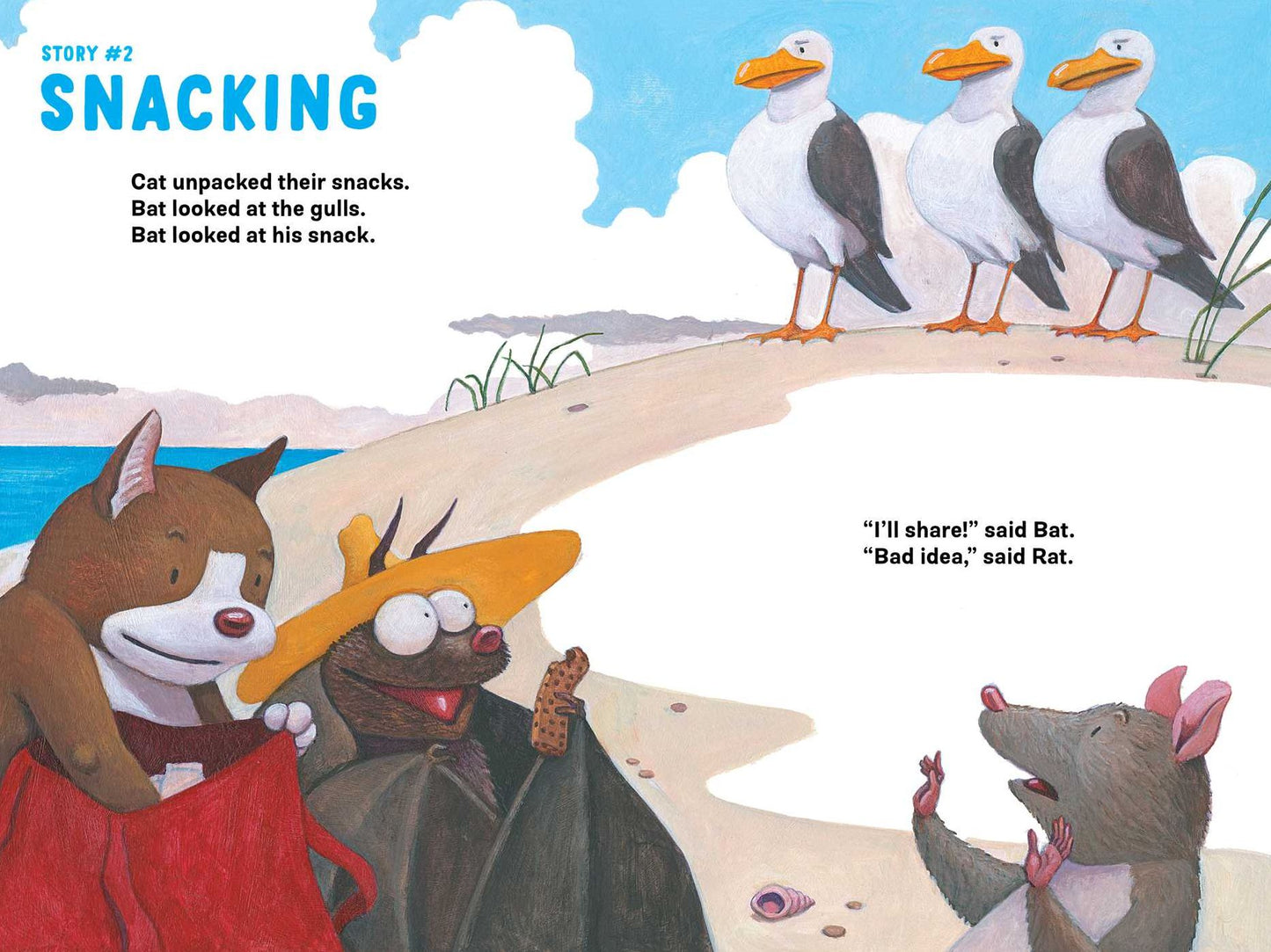 The Beach Day: Three-and-a-Half Stories