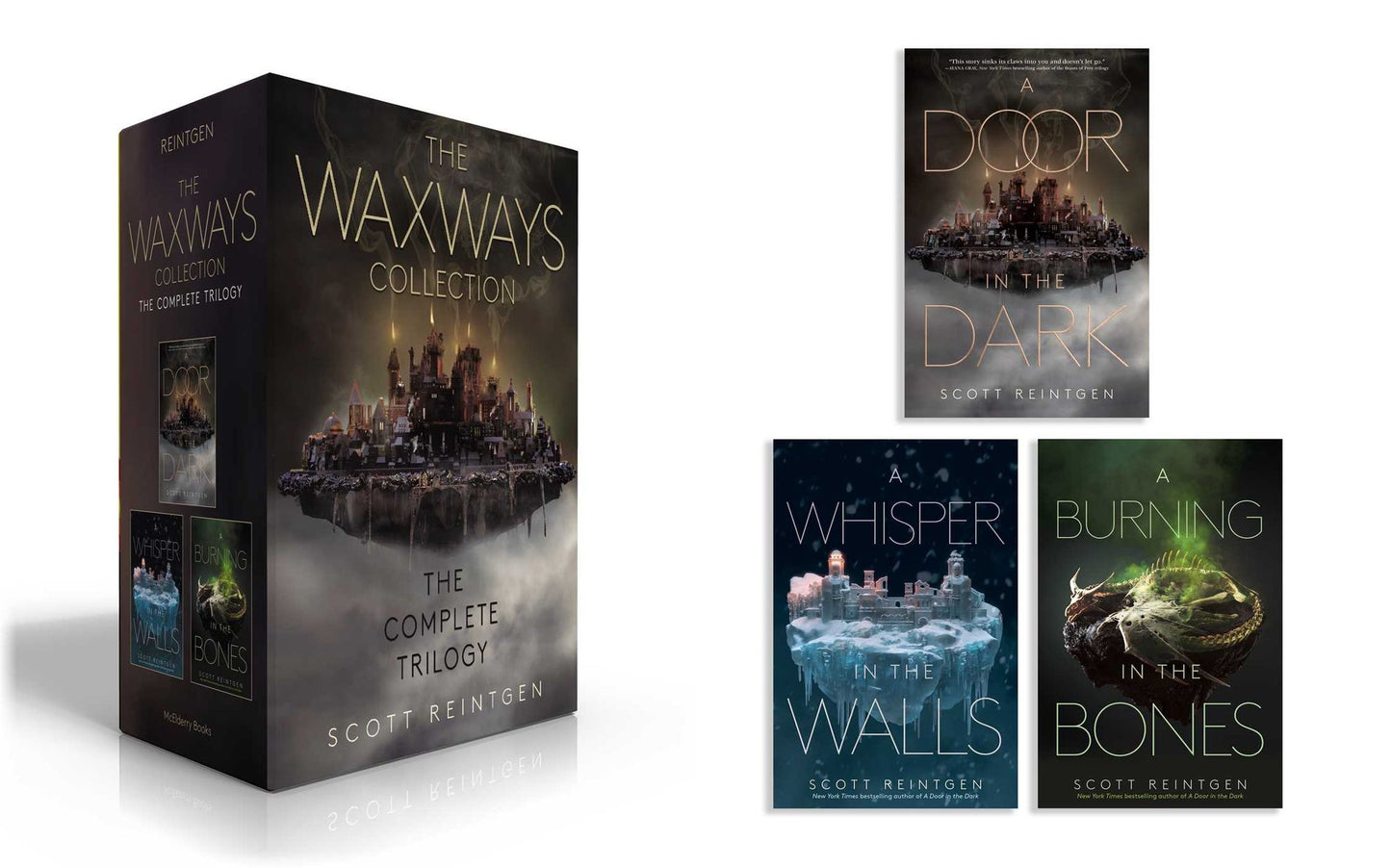 The Waxways Collection (Boxed Set): A Door in the Dark; A Whisper in the Walls; A Burning in the Bones