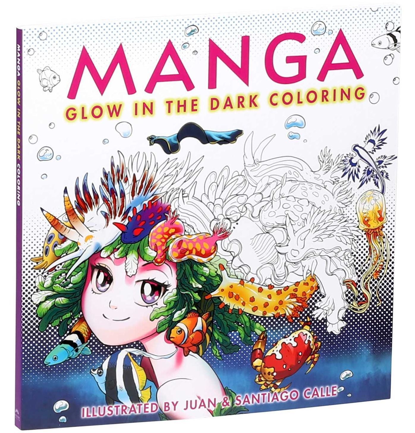 Manga Glow in the Dark Coloring