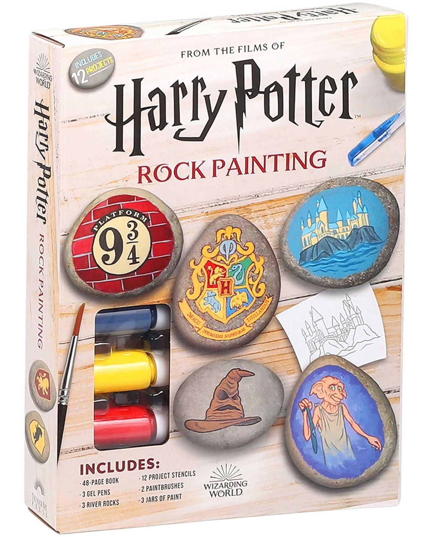 Harry Potter Rock Painting