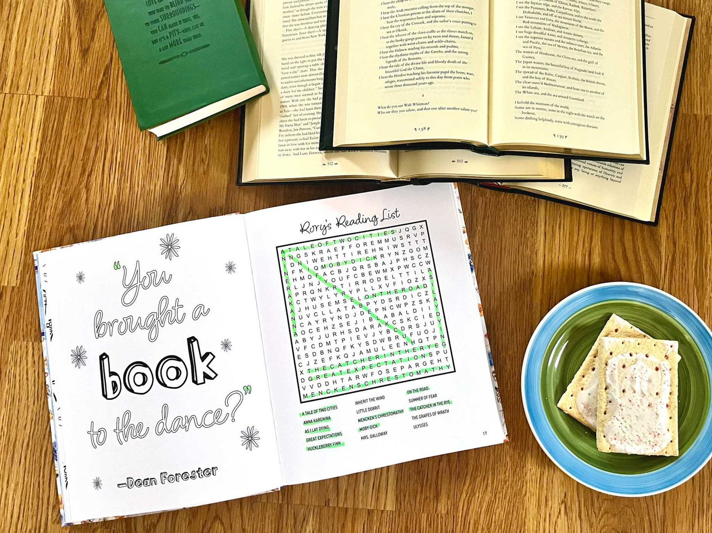 Gilmore Girls Word Search, Quips, Quotes, and Coloring Book