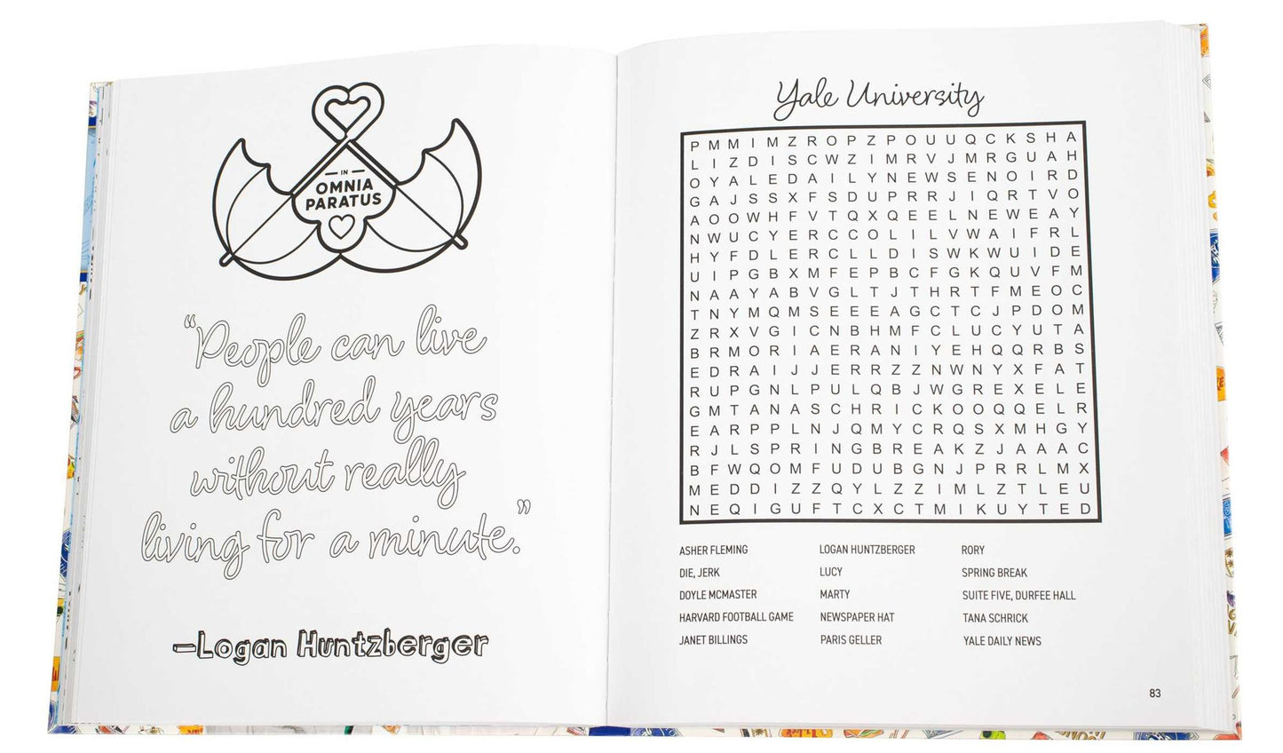 Gilmore Girls Word Search, Quips, Quotes, and Coloring Book