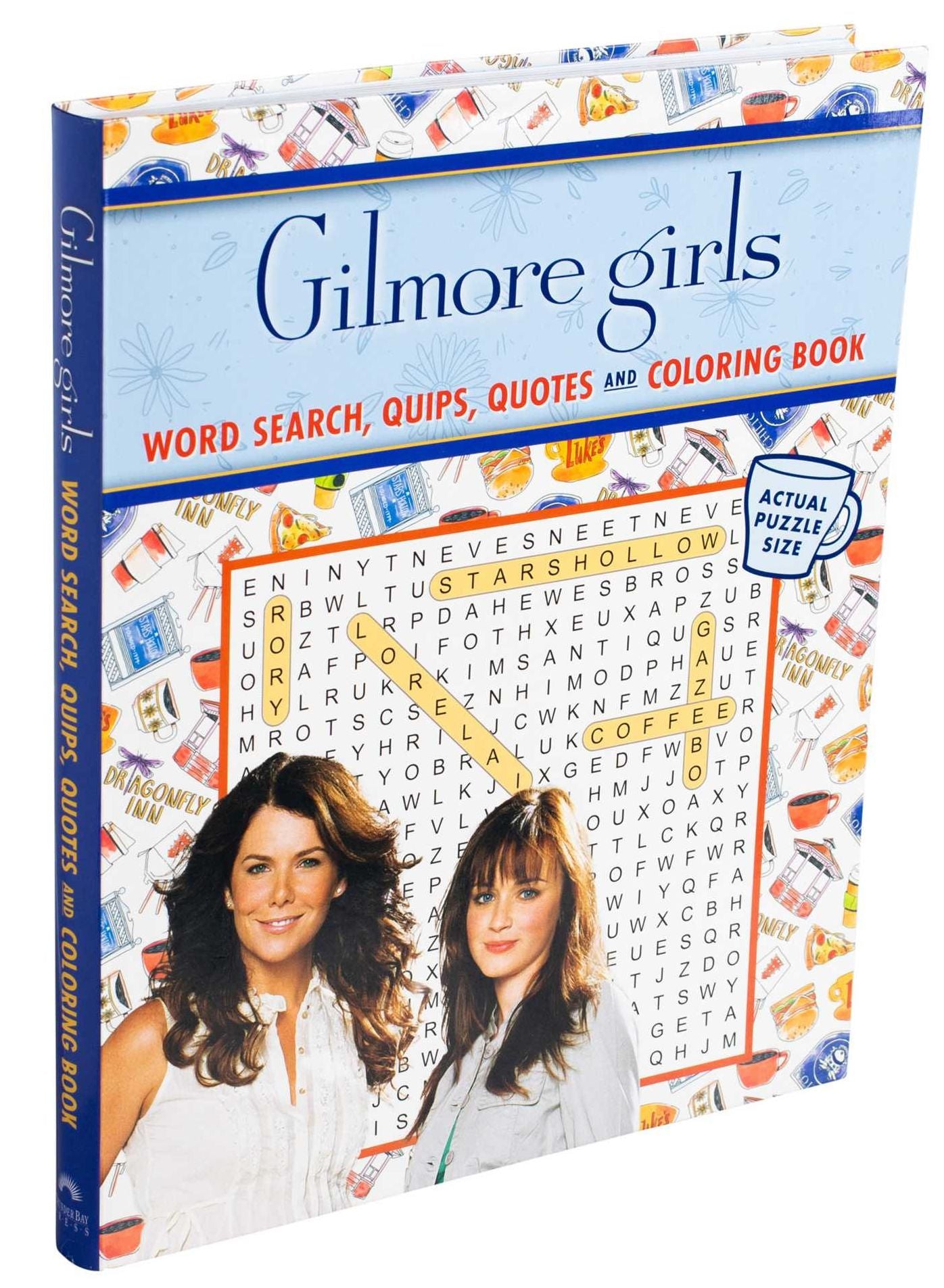 Gilmore Girls Word Search, Quips, Quotes, and Coloring Book