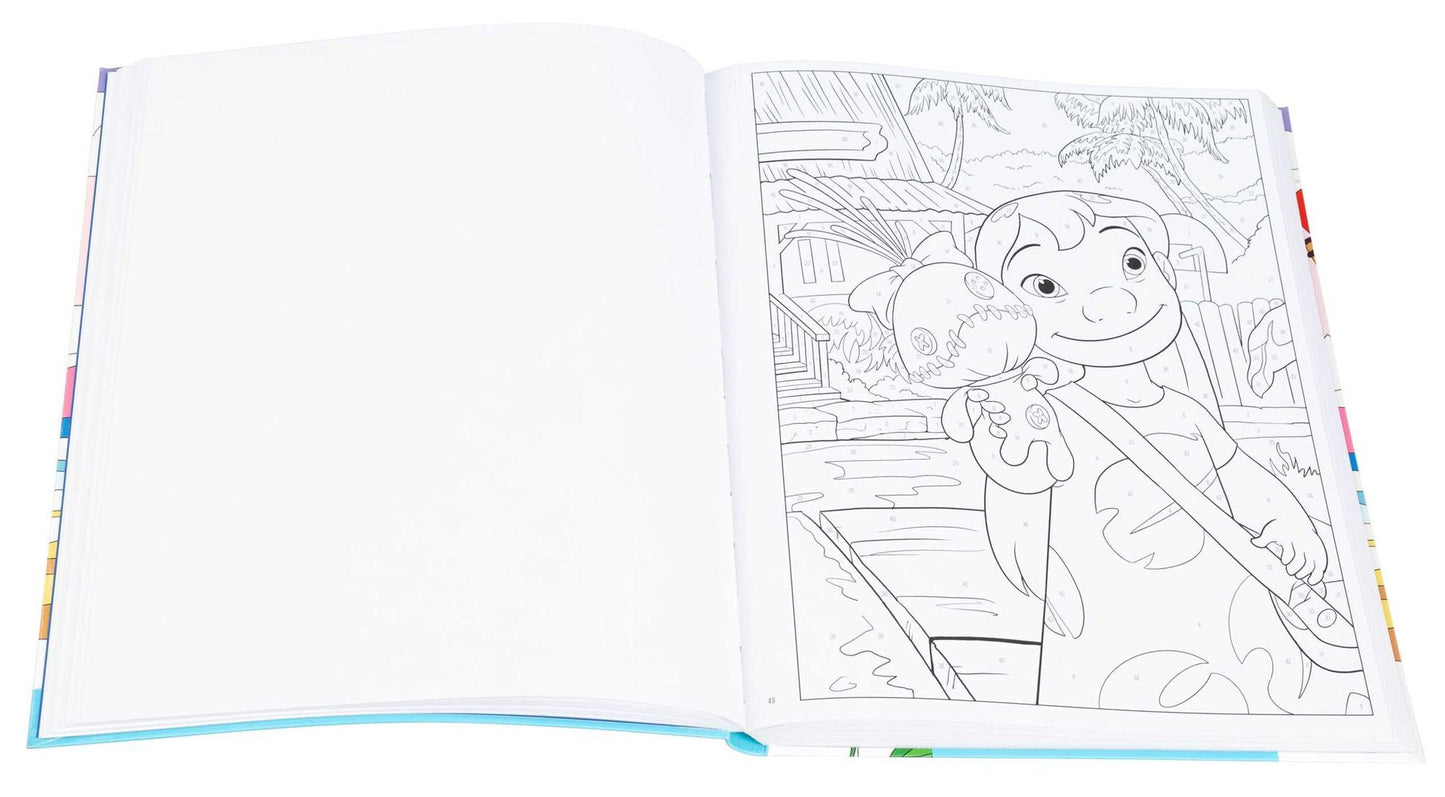 Disney Stitch Color-By-Number