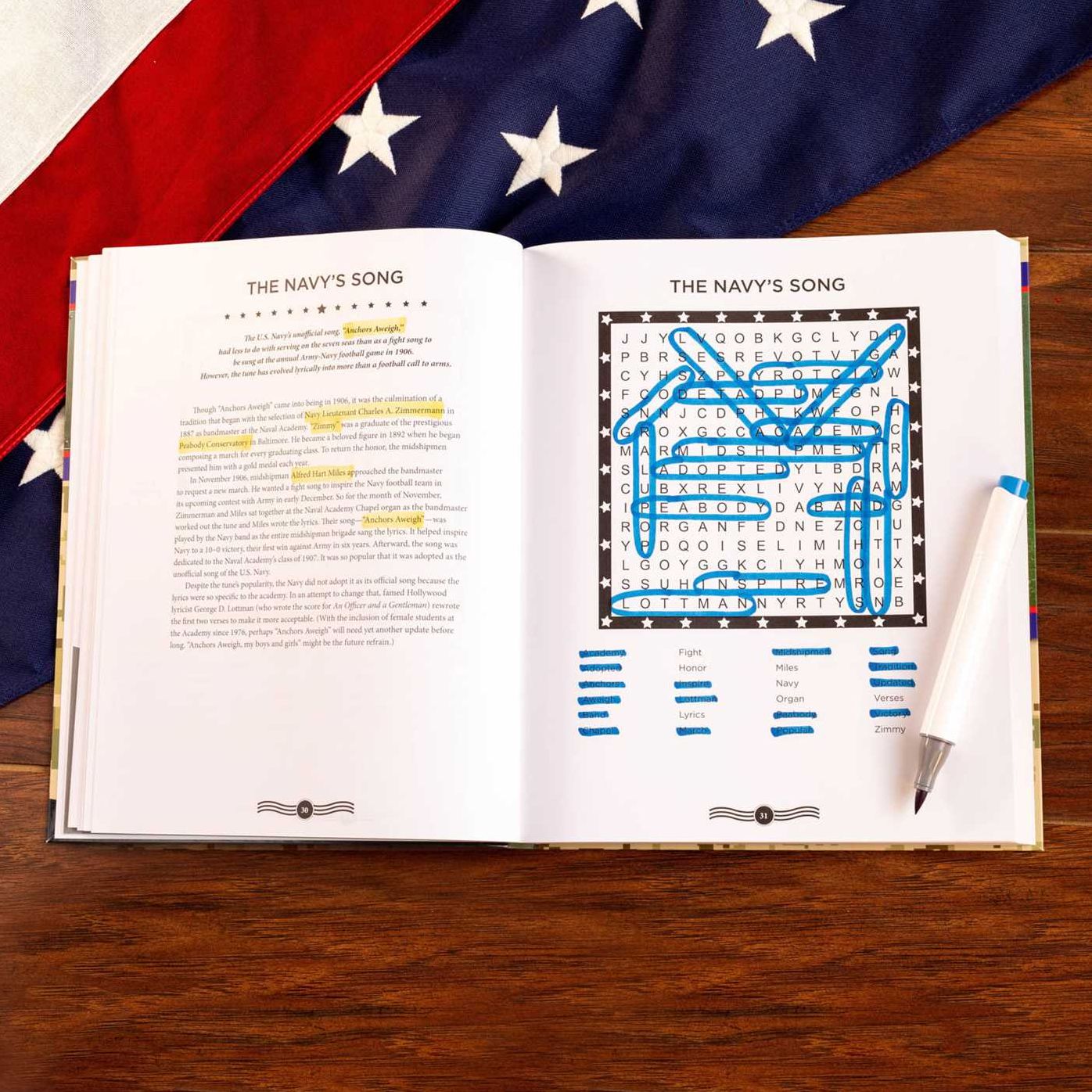 Salute to the Armed Forces Word Search