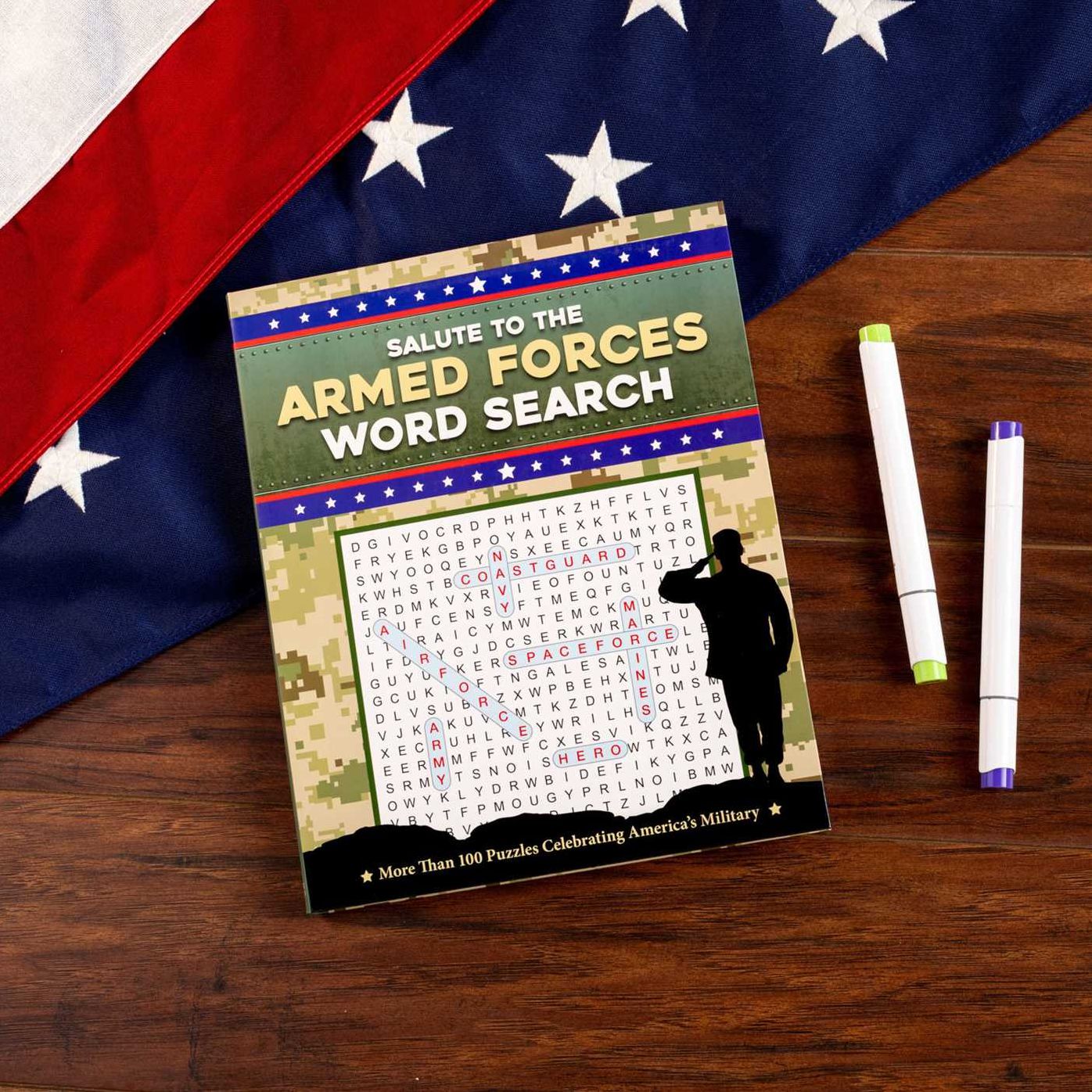 Salute to the Armed Forces Word Search