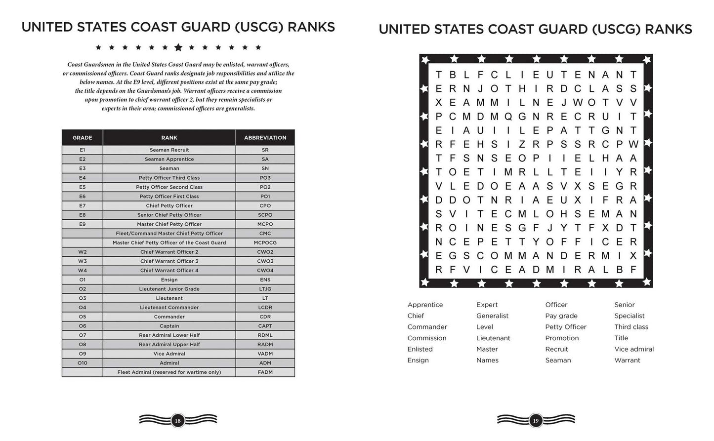 Salute to the Armed Forces Word Search