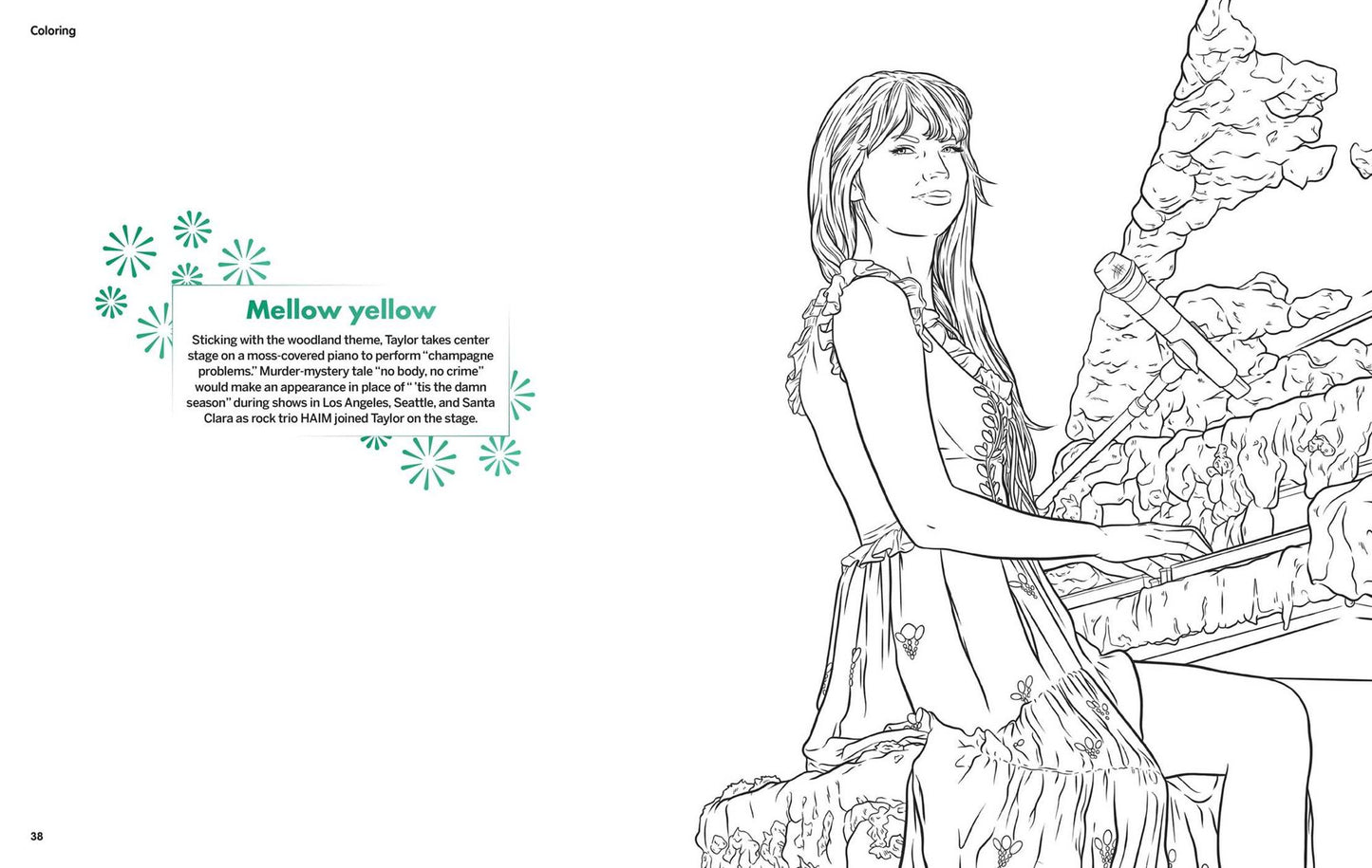 Taylor Swift Coloring & Activity Book: Tour Edition