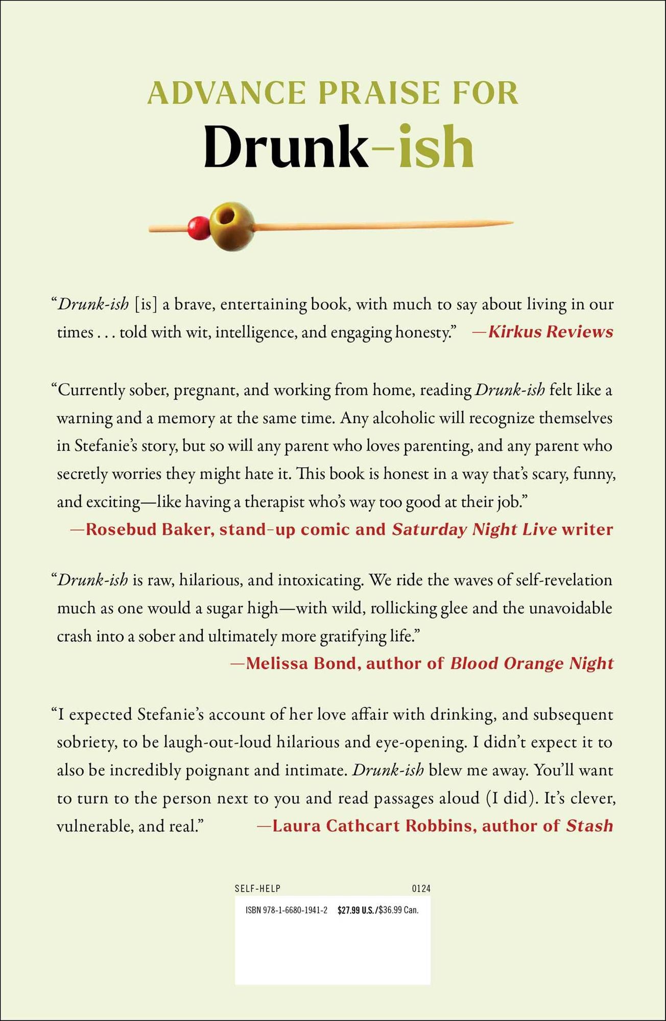 Drunk-ish: A Memoir of Loving and Leaving Alcohol