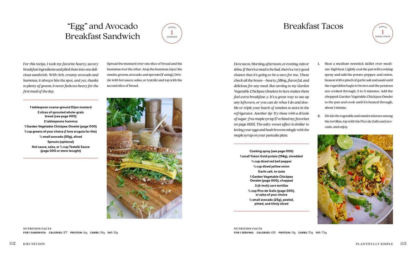 Plantifully Simple: 100 Plant-Based Recipes and Meal Plans for Health and Weight-Loss (A Cookbook)